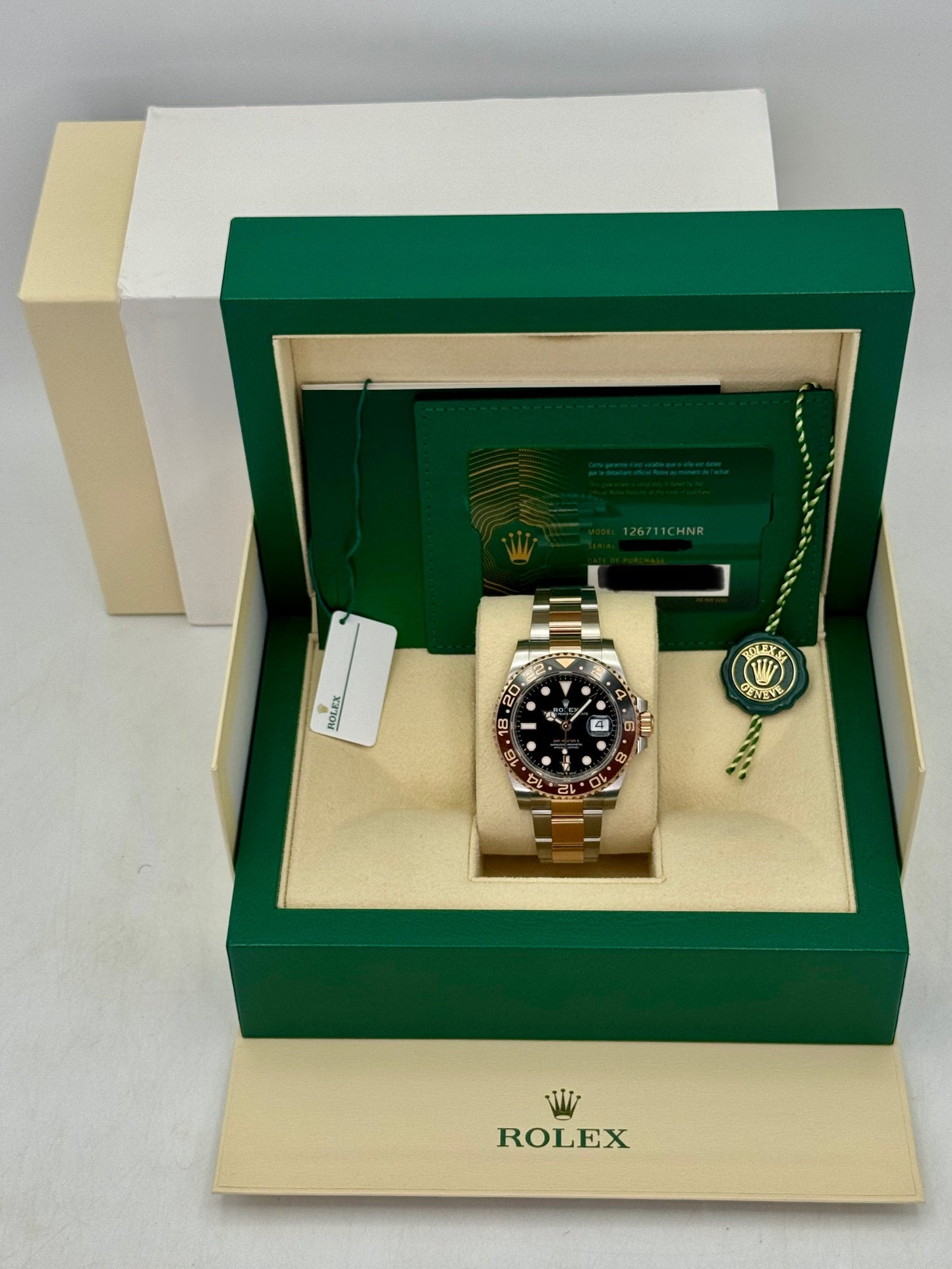 2024 Rolex GMT-Master II "Rootbeer" 40mm 126711CHNR Two-Tone