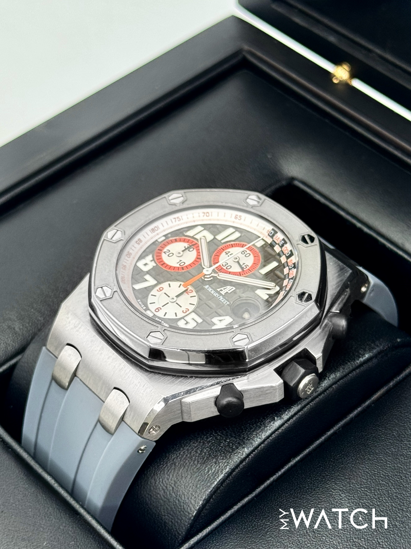 2012 Audemars Piguet Royal Oak Offshore Chrono 42mm 26175ST Grey Dial - MyWatchLLC