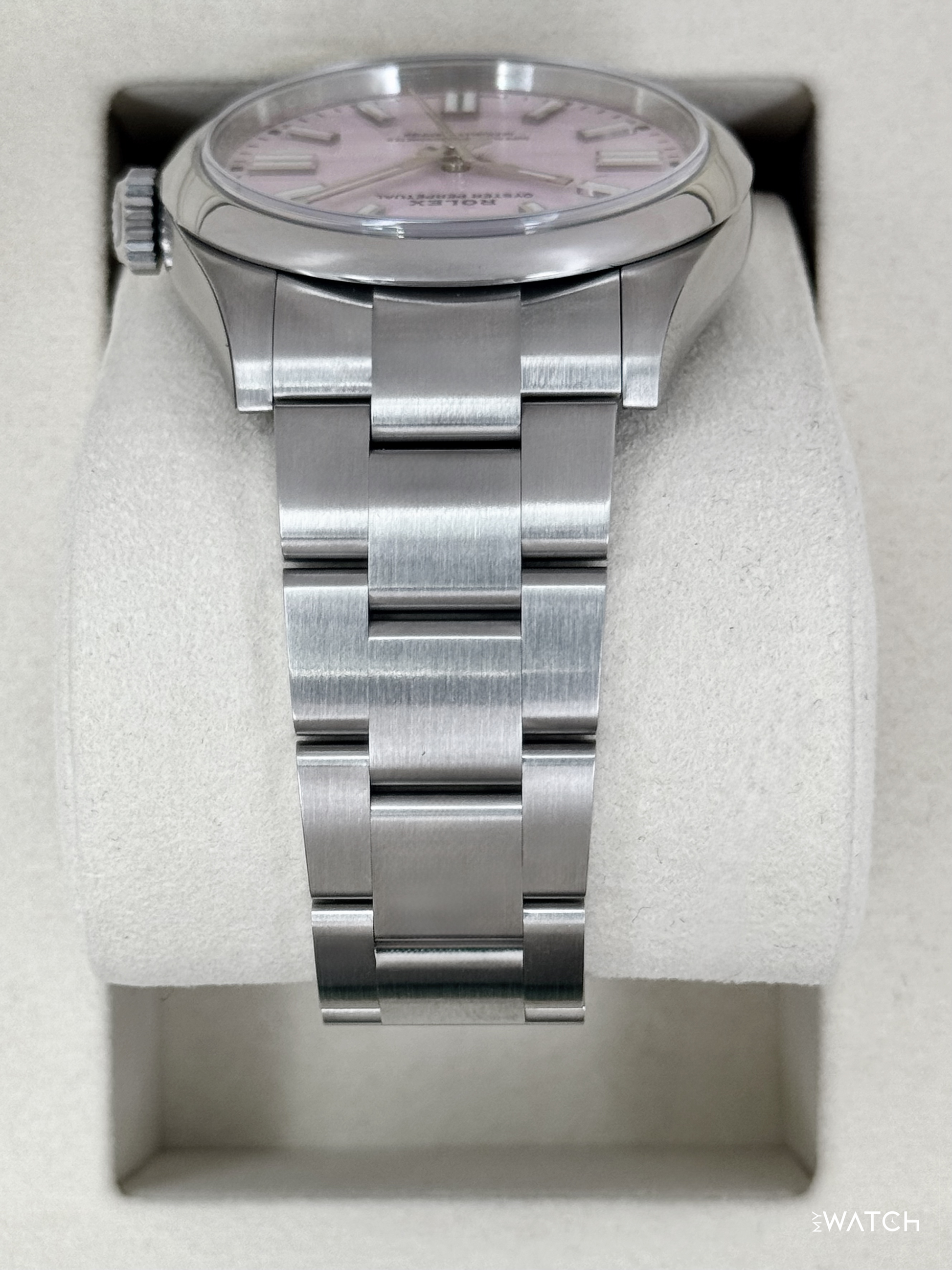 NEW 2026 Rolex Oyster Perpetual 41mm 134300 Candy Pink Dial (STICKERED) - MyWatchLLC