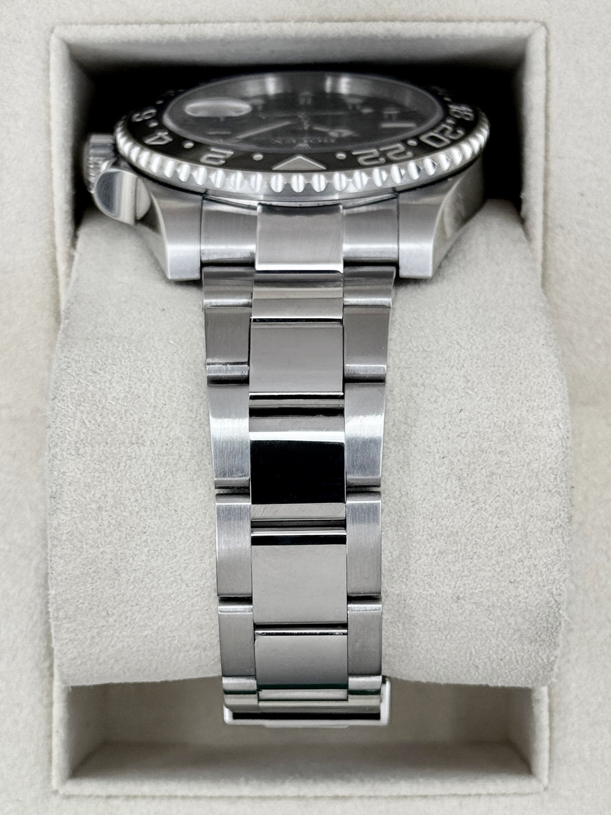 2018 Rolex GMT-Master II 40mm 116710LN Stainless Steel Black Dial