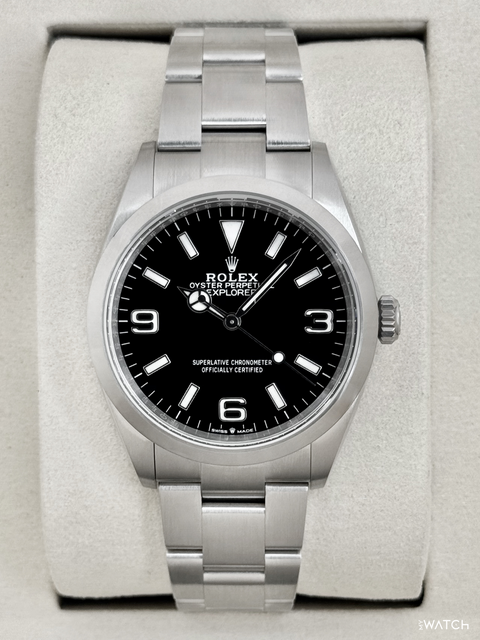 NEW 2026 Rolex Explorer 36mm 124270 Stainless Steel Black Dial