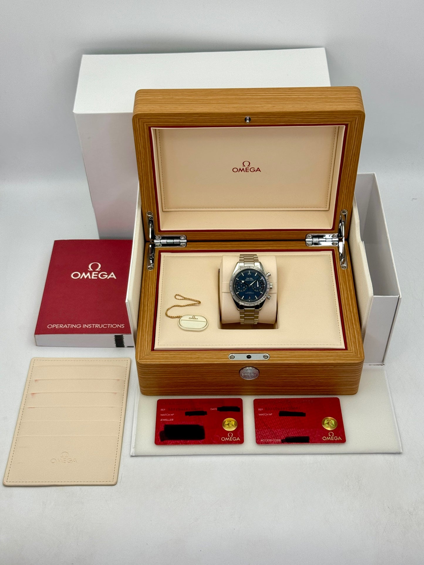 2025 Omega Speedmaster '57 40.5mm 332.10.41.51.03.001 Stainless Steel Blue Dial