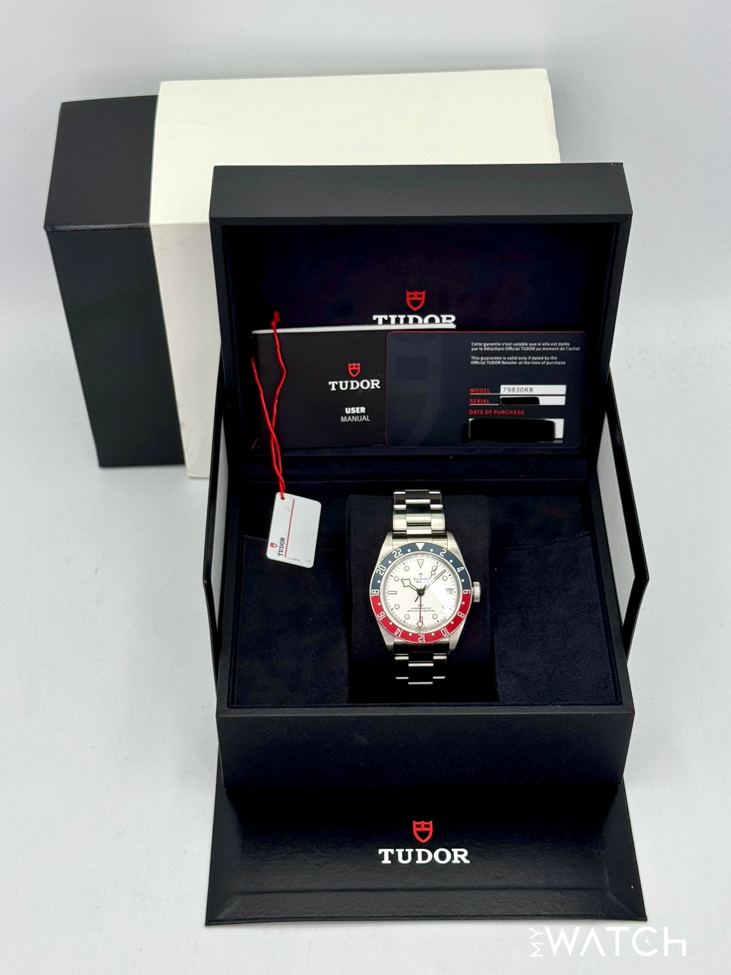 2023 Tudor Black Bay GMT 41mm 79830RB Stainless Steel White Dial