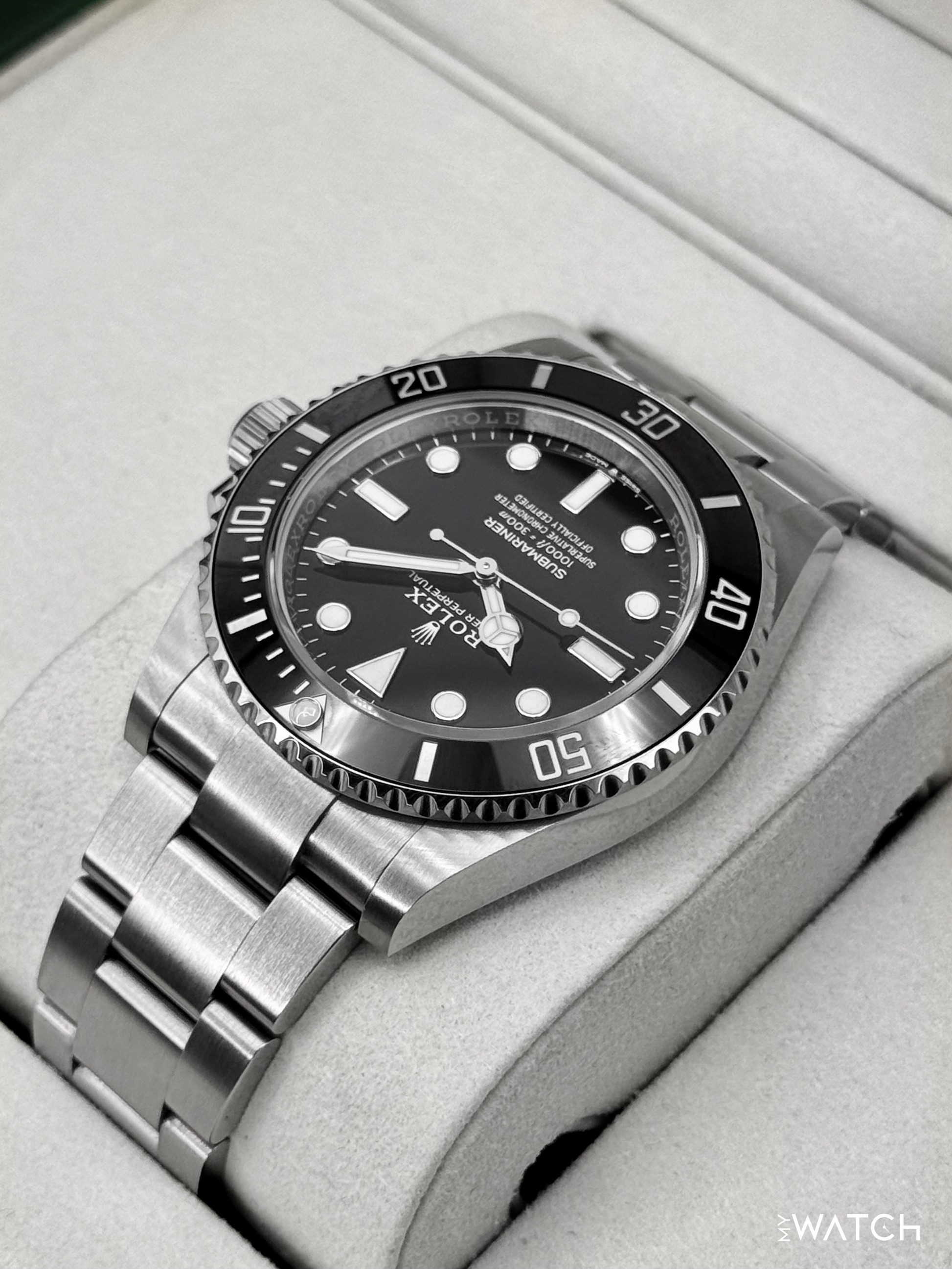 2025 Rolex Submariner 41mm 124060 Stainless Steel Black Dial - MyWatchLLC