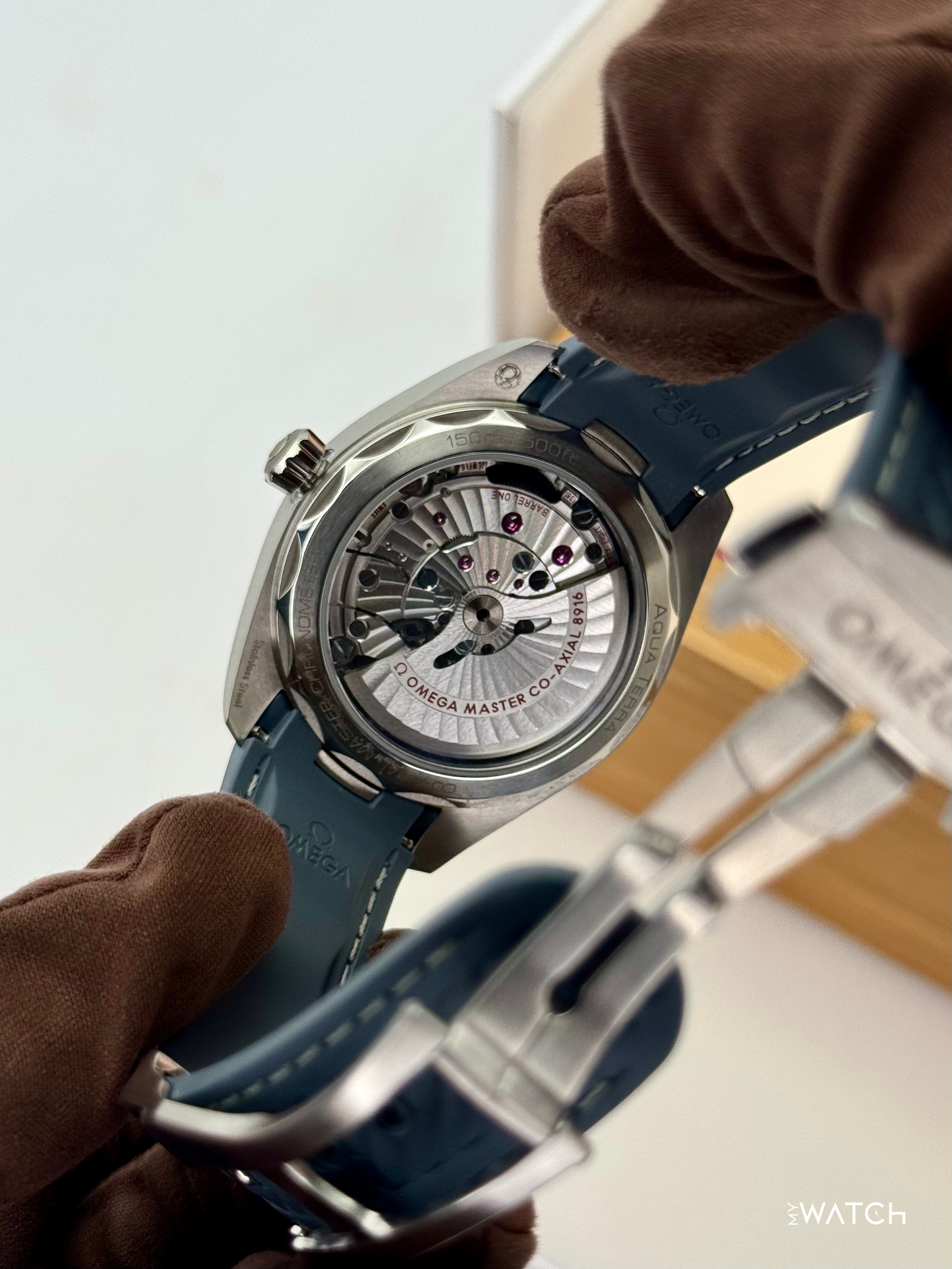 2025 Omega Seamaster Aqua Terra 41mm 220.12.41.21.03.005 Blue Dial - MyWatchLLC