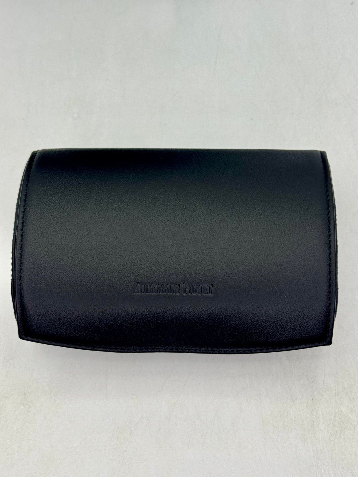 Audemars Piguet Leather Two Watch Roll Travel Case