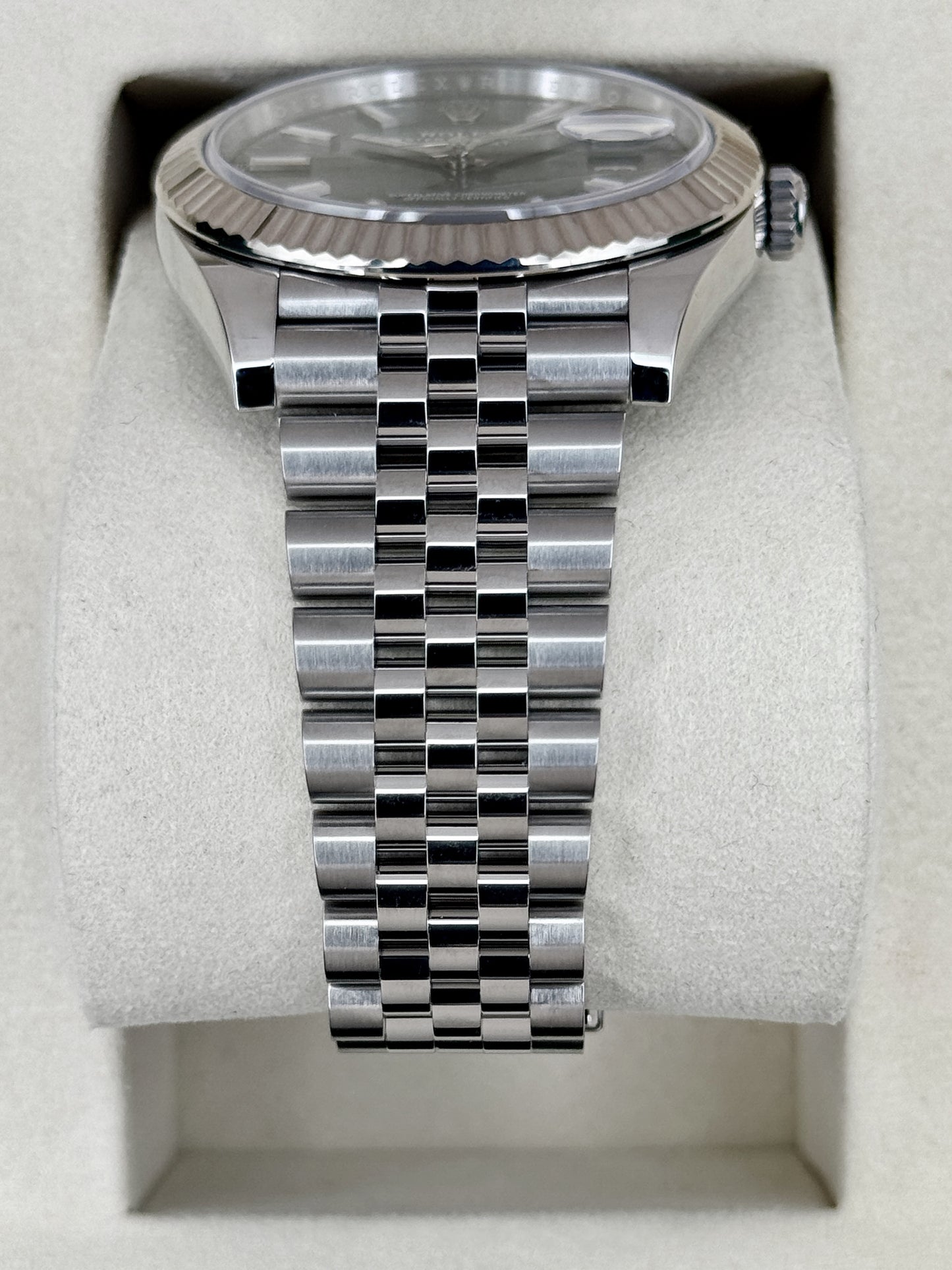NEW 2026 Rolex Datejust 41mm 126334 Jubilee Mint Green Dial Stickered - MyWatchLLC