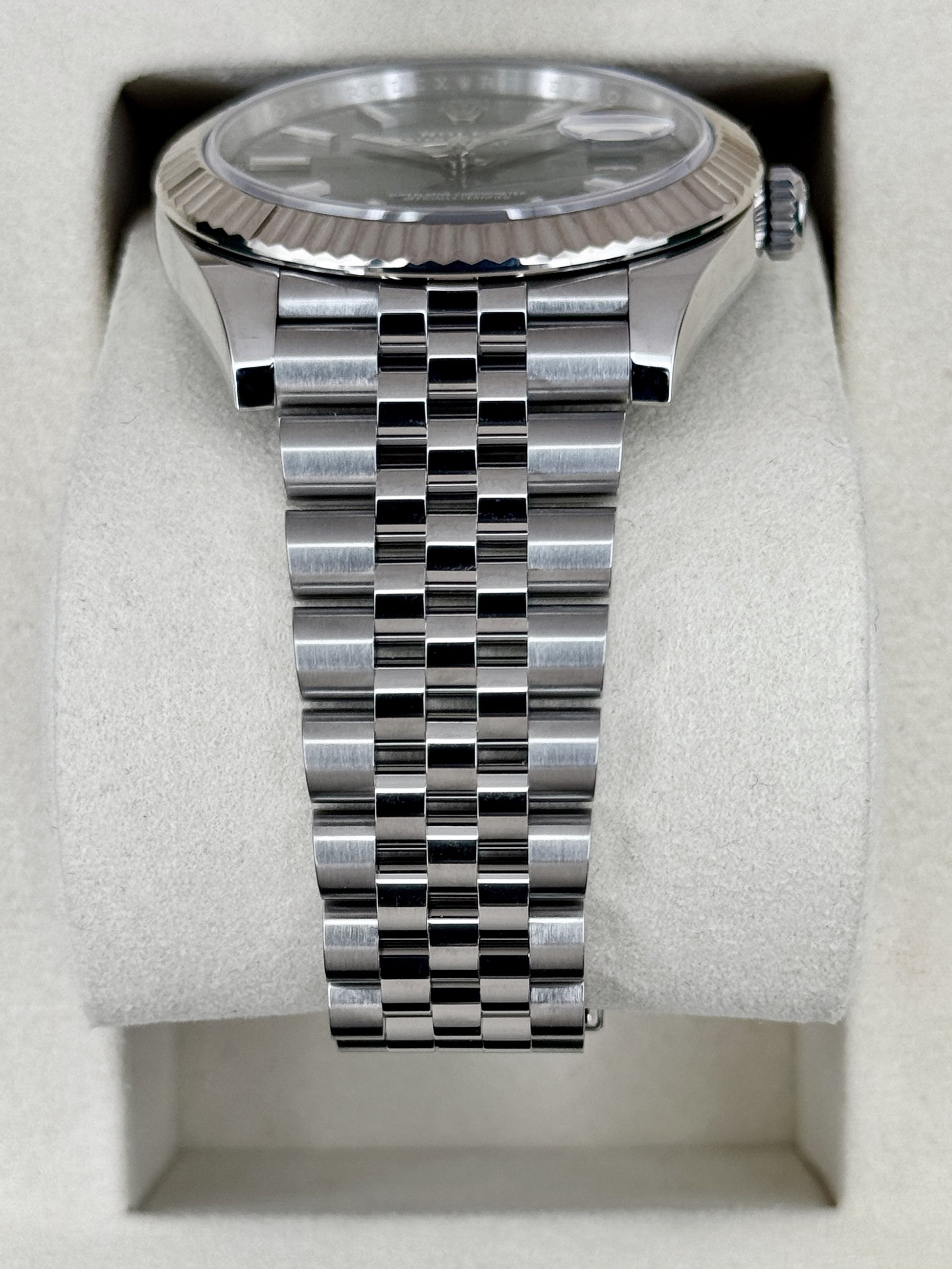 NEW 2026 Rolex Datejust 41mm 126334 Jubilee Mint Green Dial Stickered - MyWatchLLC