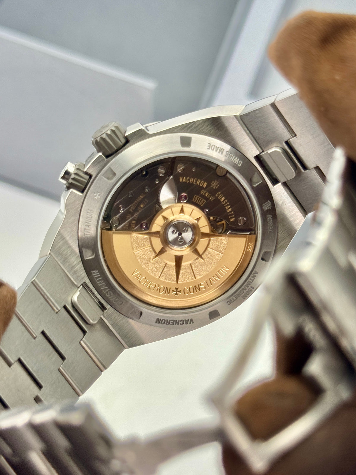 NEW 2026 Vacheron Constantin Overseas Dual Time 41mm 7930V Titanium Brown Dial - MyWatchLLC