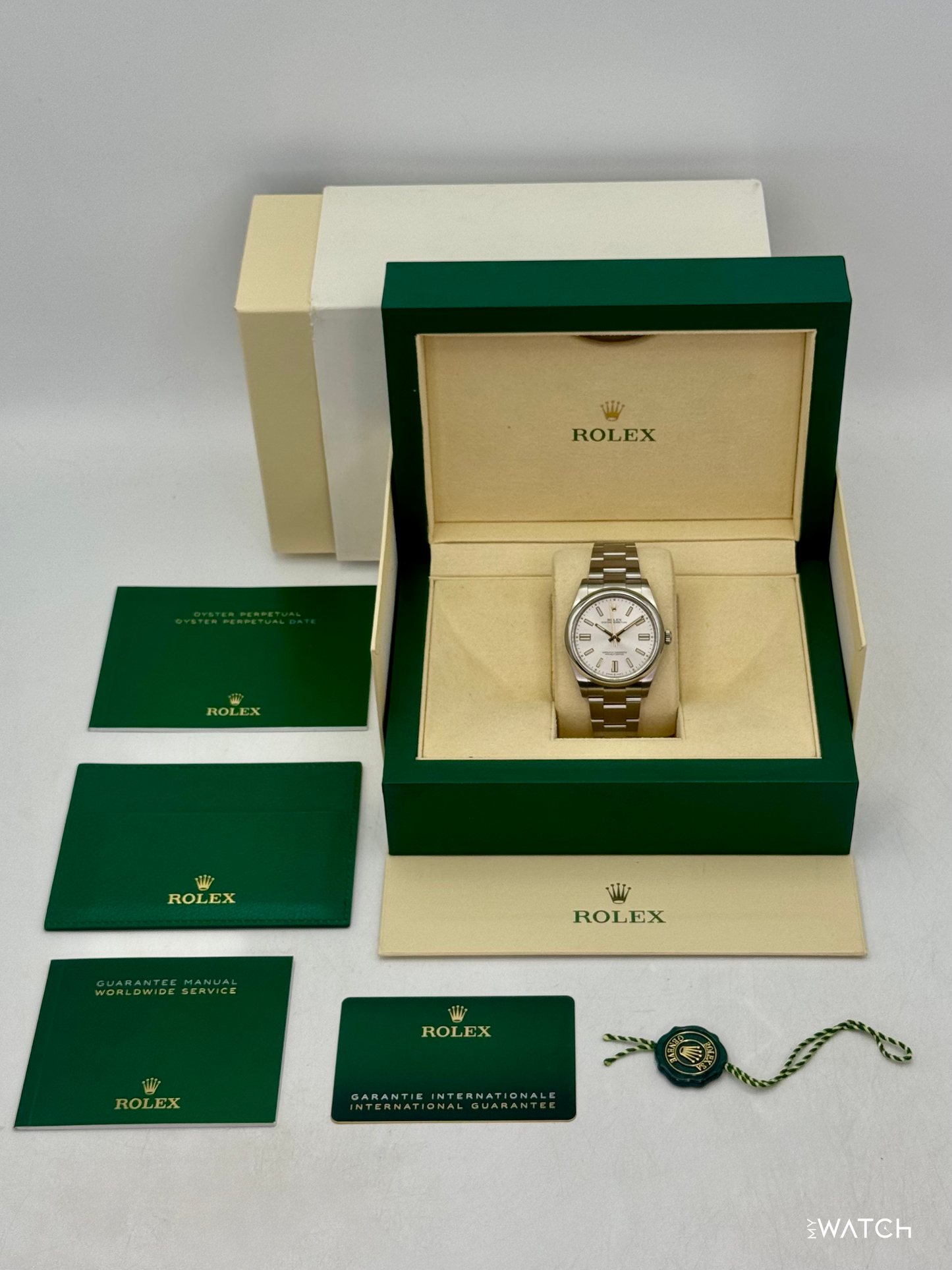 NEW 2023 Rolex Oyster Perpetual 41mm 124300 Silver Dial (NOS)