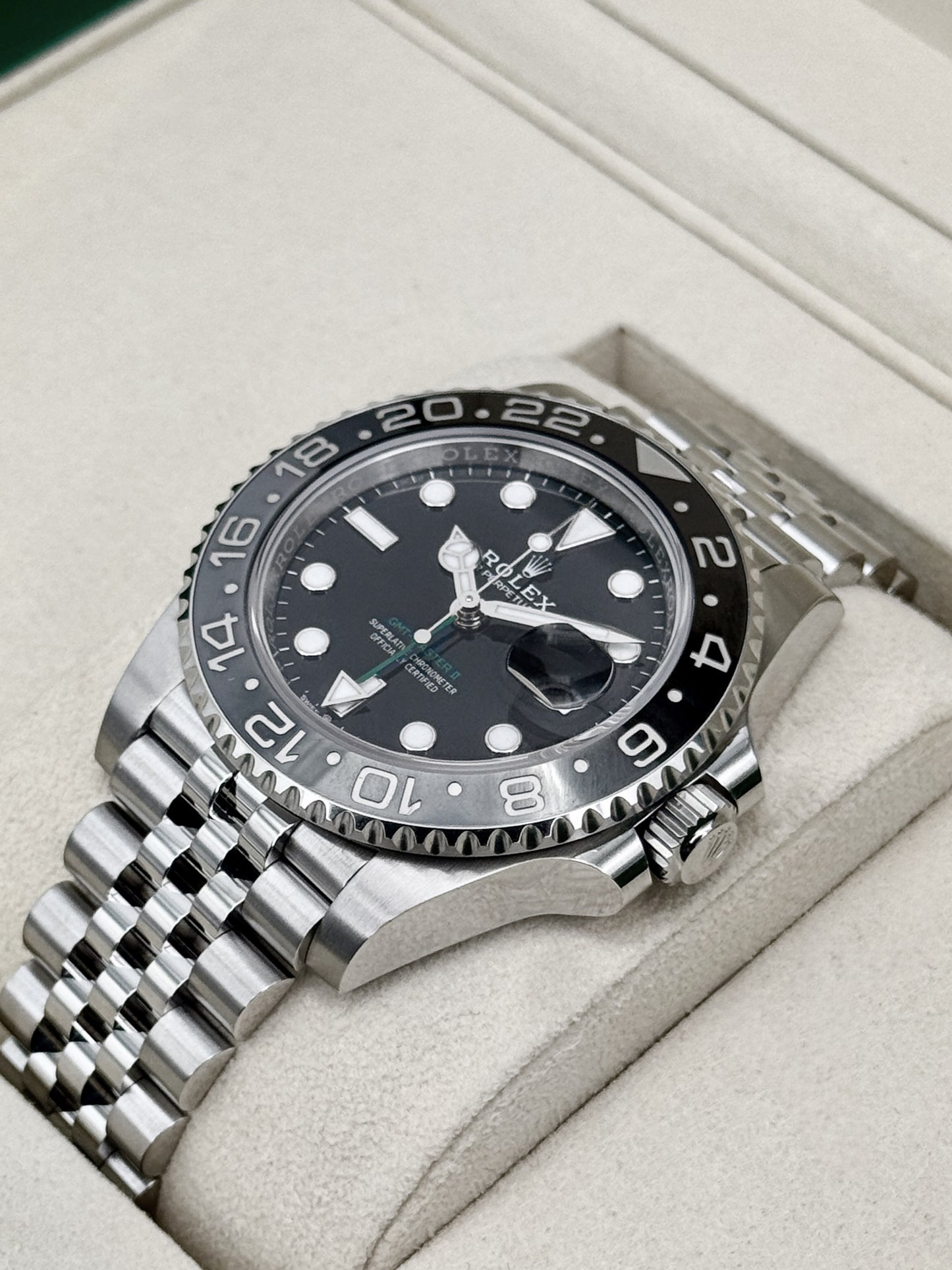 2025 Rolex GMT-Master II "Bruce Wayne" 40mm 126710GRNR Jubilee
