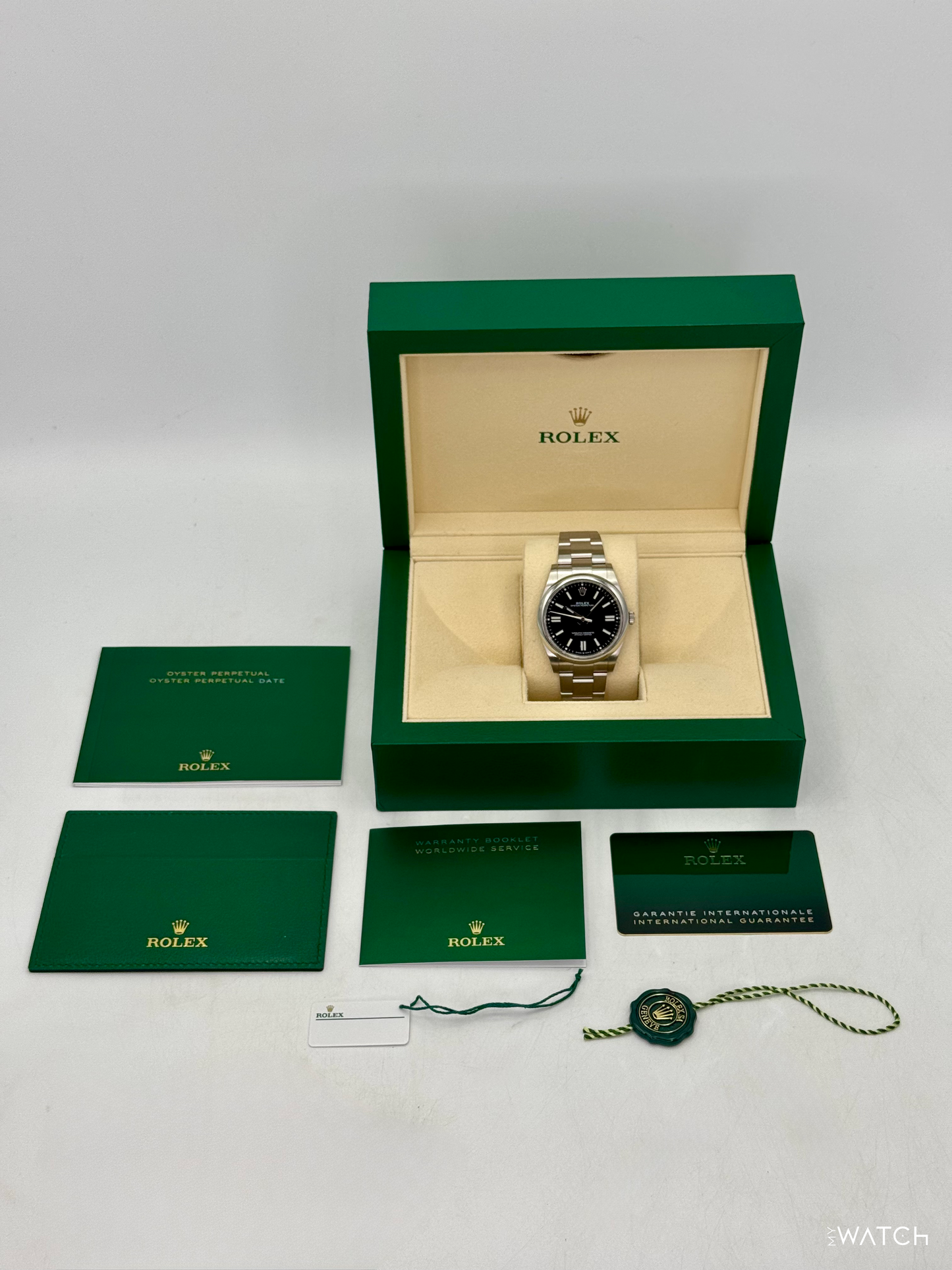 2023 Rolex Oyster Perpetual 41mm 124300 Black Dial - MyWatchLLC