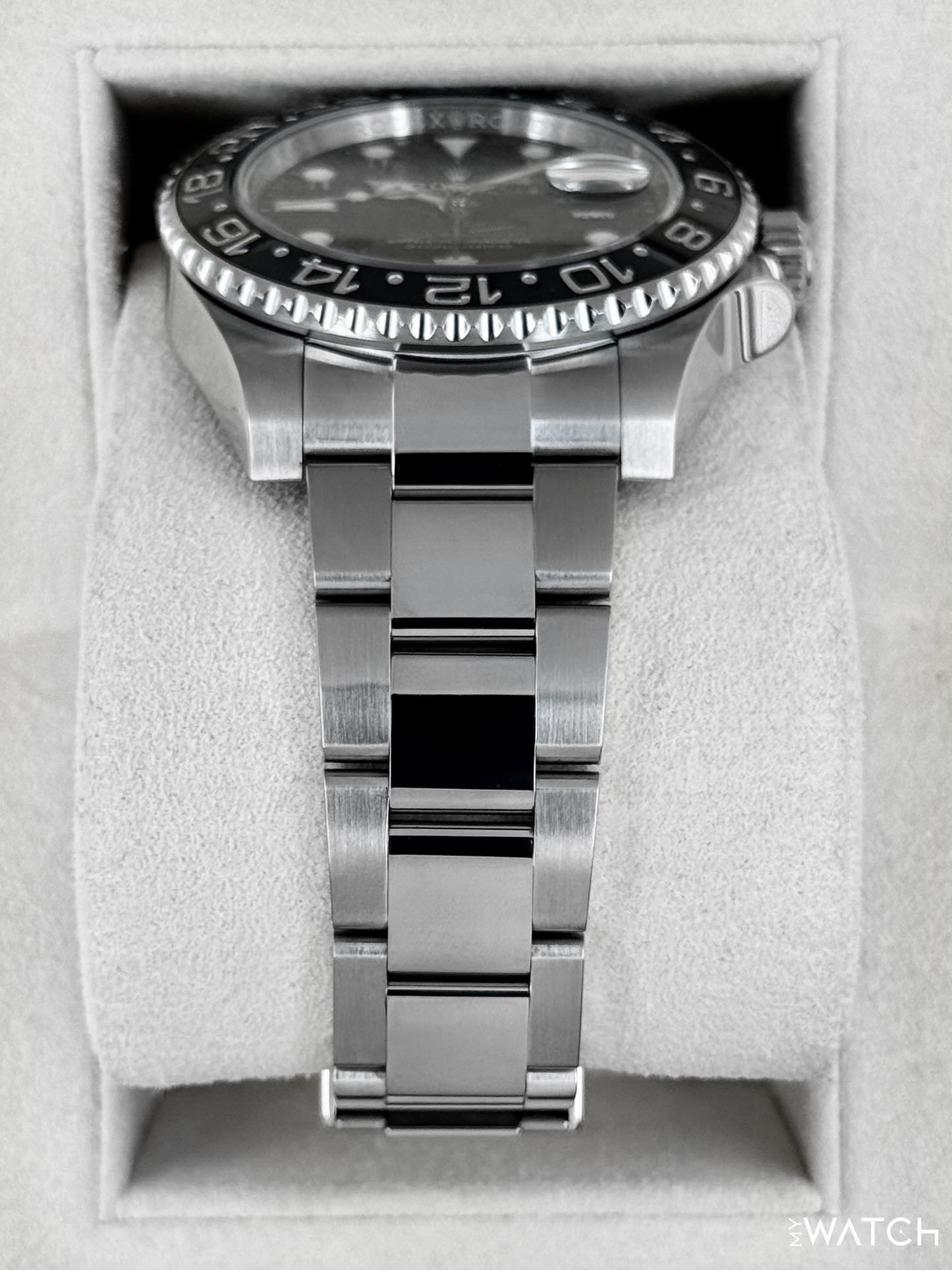 2018 Rolex GMT-Master II 40mm 116710LN Stainless Steel Black Dial - MyWatchLLC