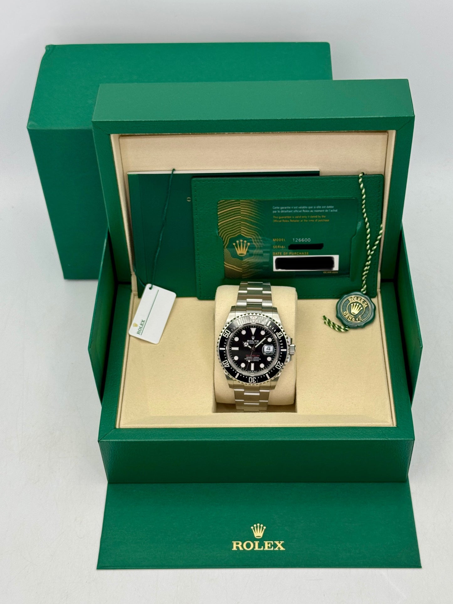 2025 Rolex Sea-Dweller 43mm 126600 Black Dial