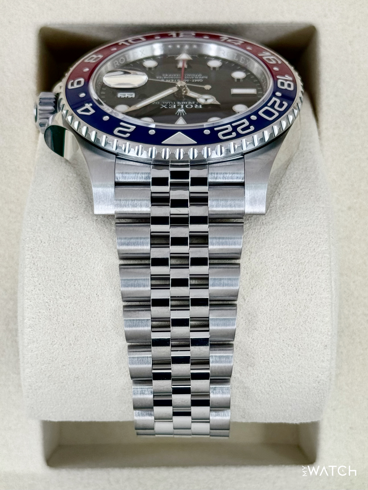 NEW 2026 Rolex GMT-Master II "Pepsi" 40mm 126710BLRO Jubilee - MyWatchLLC