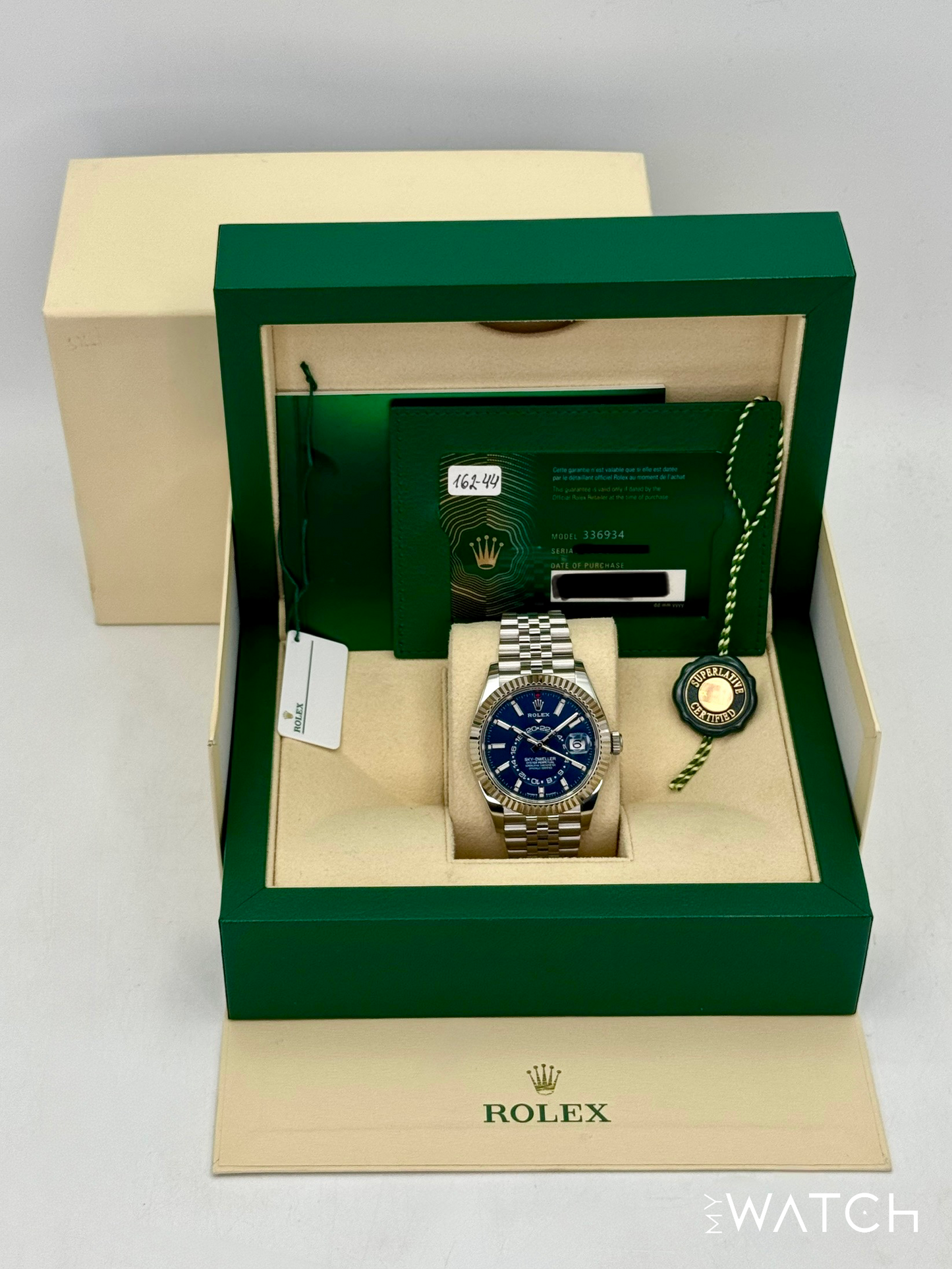 2024 Rolex Sky-Dweller 42mm 336934 Jubilee Blue Dial
