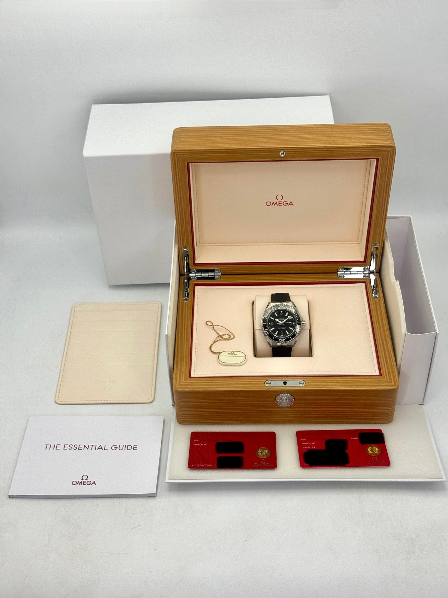 NEW 2026 Omega Seamaster Planet Ocean 42mm 217.32.42.21.01.001 Black Dial