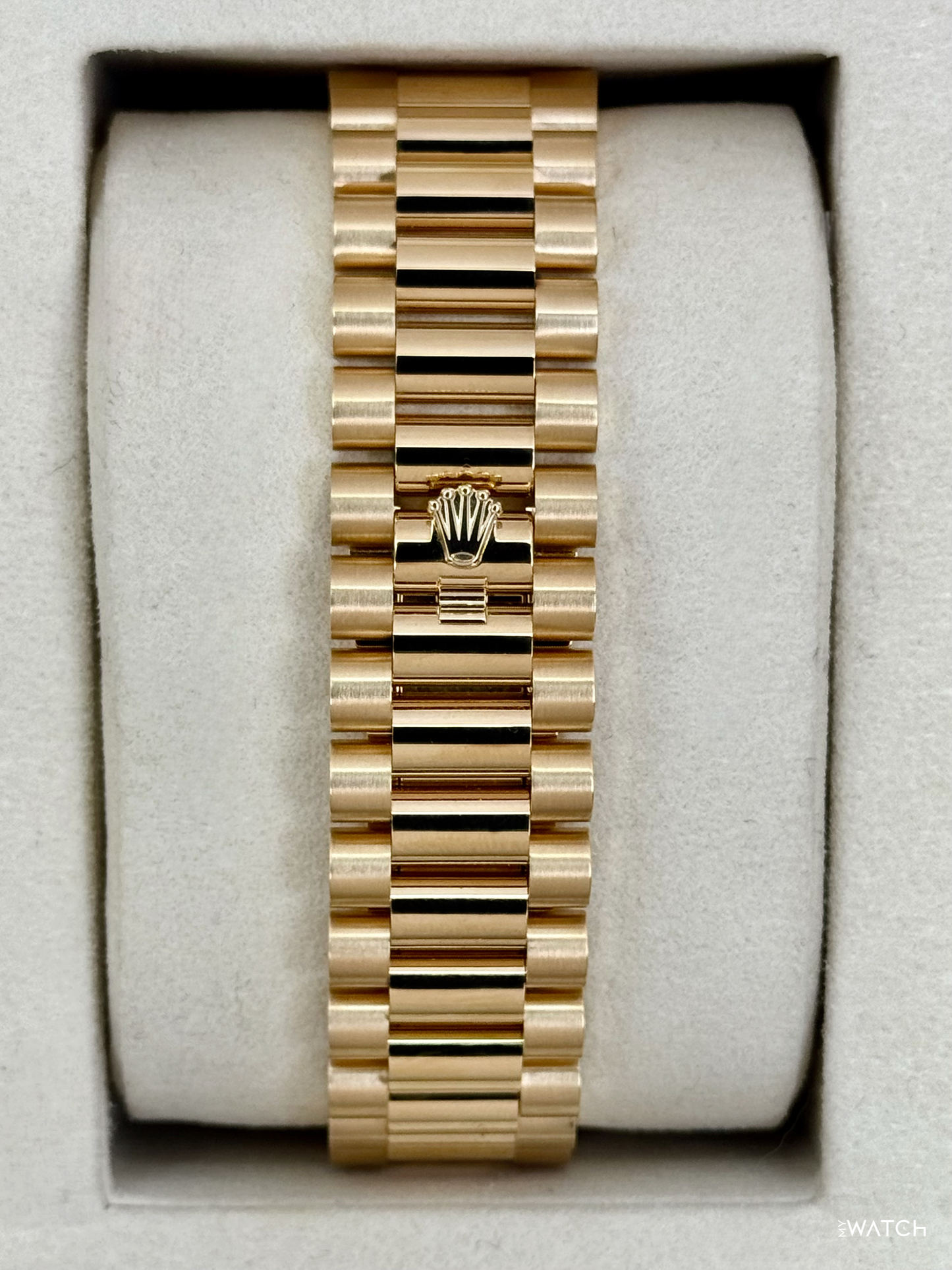 2025 Rolex Day-Date 40mm 228238 Presidential Champagne Roman Numeral Dial - MyWatchLLC