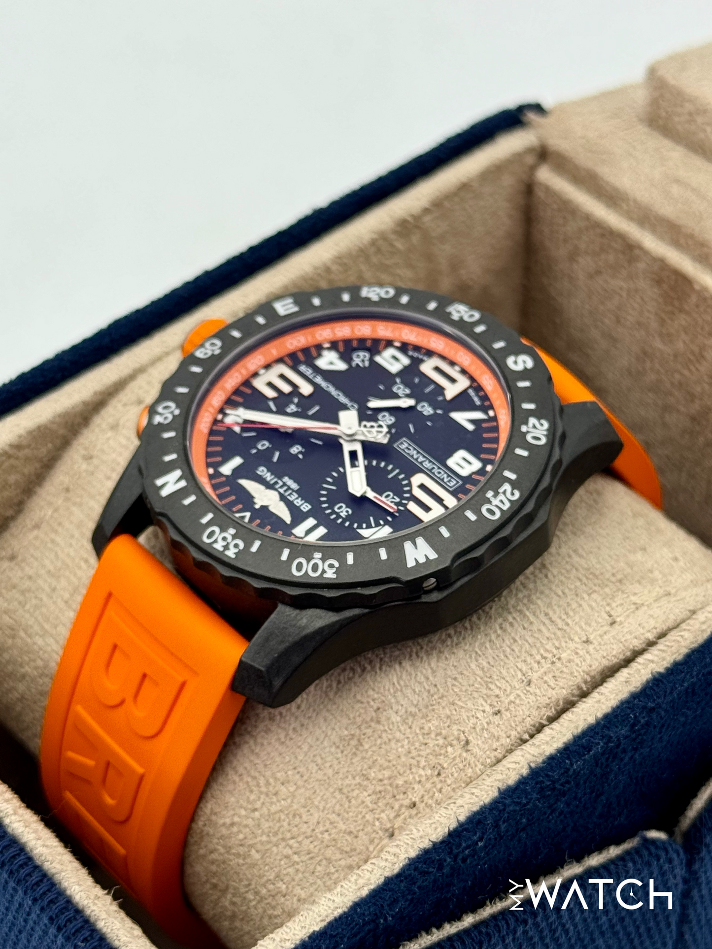 2023 Breitling Endurance Pro 44mm X82310 Plastic Black Dial