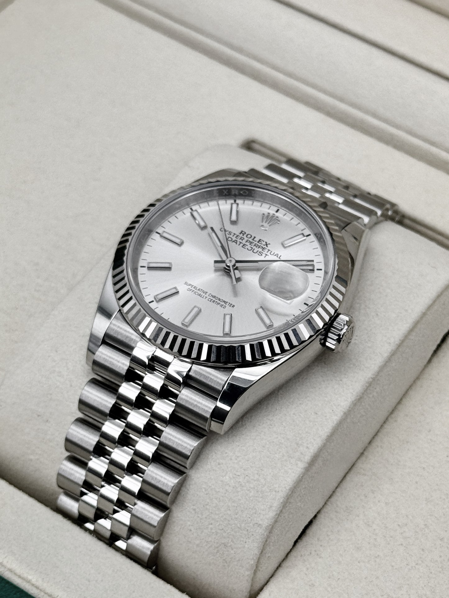 NEW 2026 Rolex Datejust 36mm 126234 Stainless Steel Jubilee Silver Dial