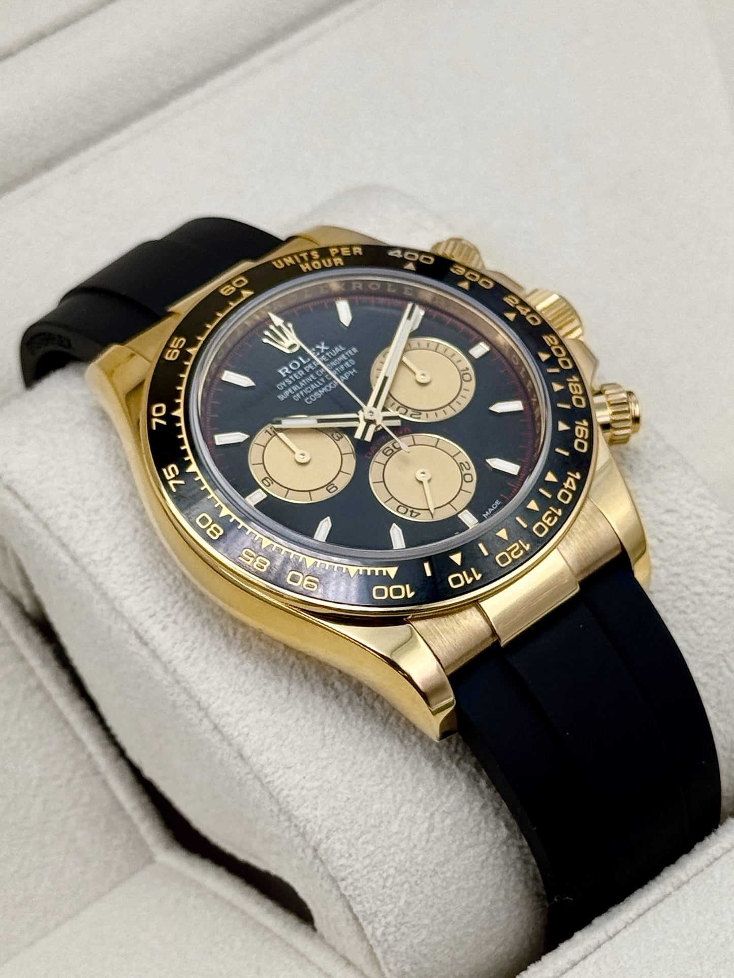 2024 Rolex Daytona "Paul Newman" 40mm 126518LN Yellow Gold Black Dial
