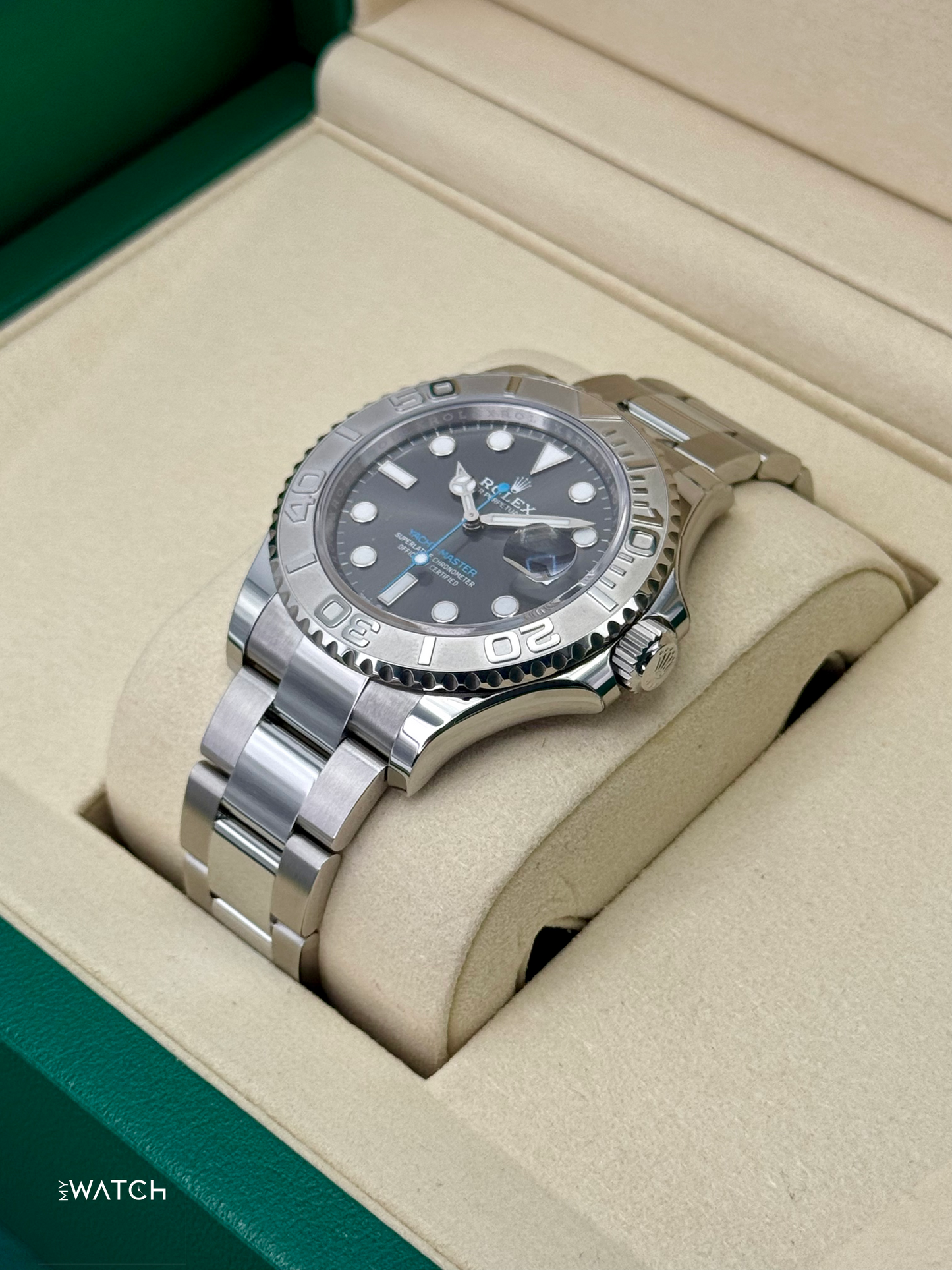 NEW 2025 Rolex Yacht-Master 40mm 126622 Stainless Steel Rhodium Dial - MyWatchLLC
