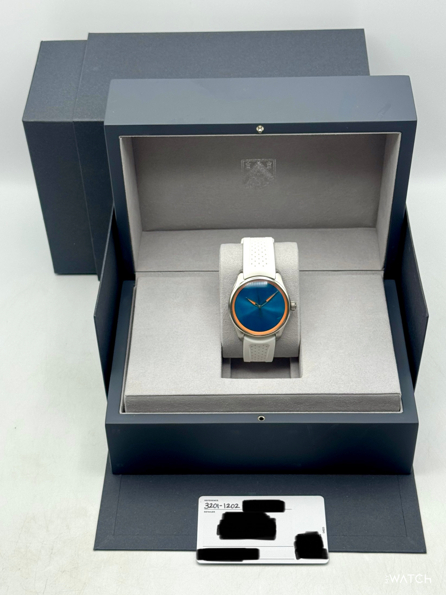 NEW 2026 H. Moser & Cie. Pioneer Centre Seconds 42.8mm 3201-1202 Blue Dial