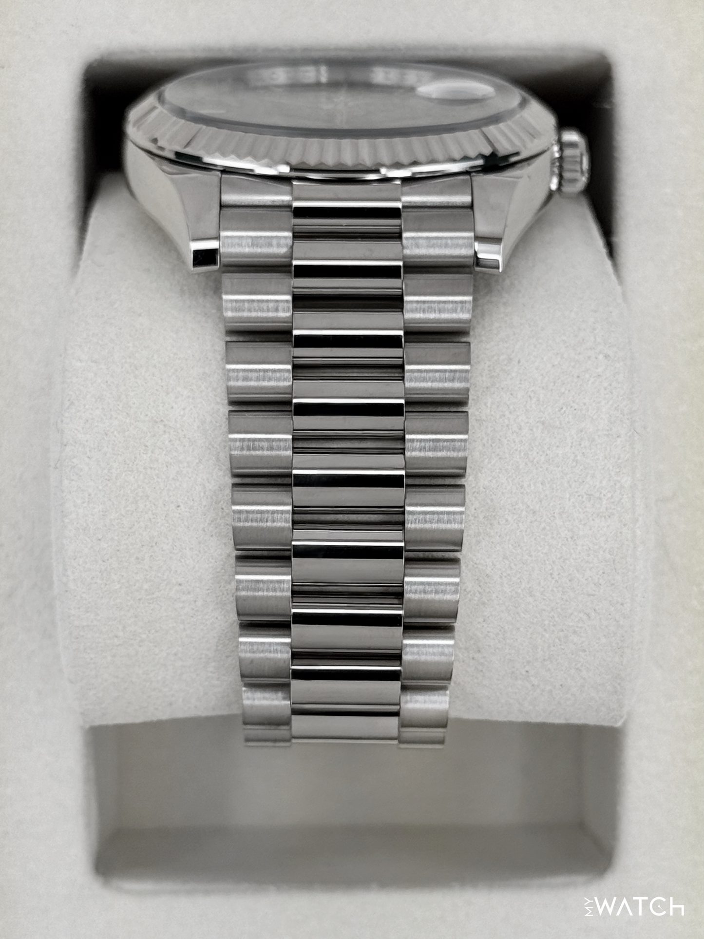 2025 Rolex Day-Date 40mm 228239 Presidential Blue Ombre Dial