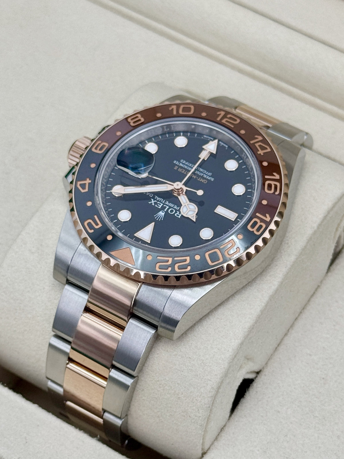 2025 Rolex GMT-Master II Rootbeer 40mm 126711CHNR Two-Tone
