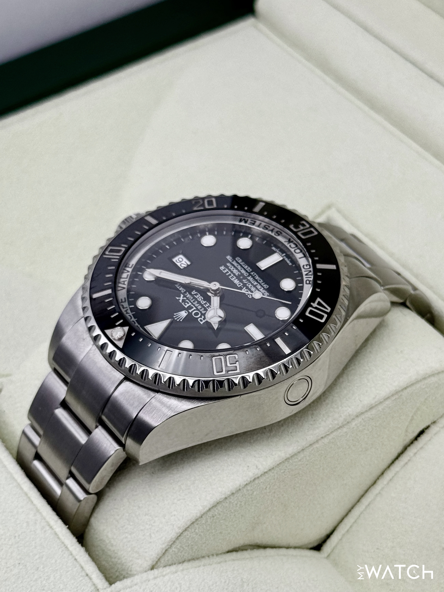 2015 Rolex Deepsea 44mm 116660 Stainless Steel Black Dial - MyWatchLLC
