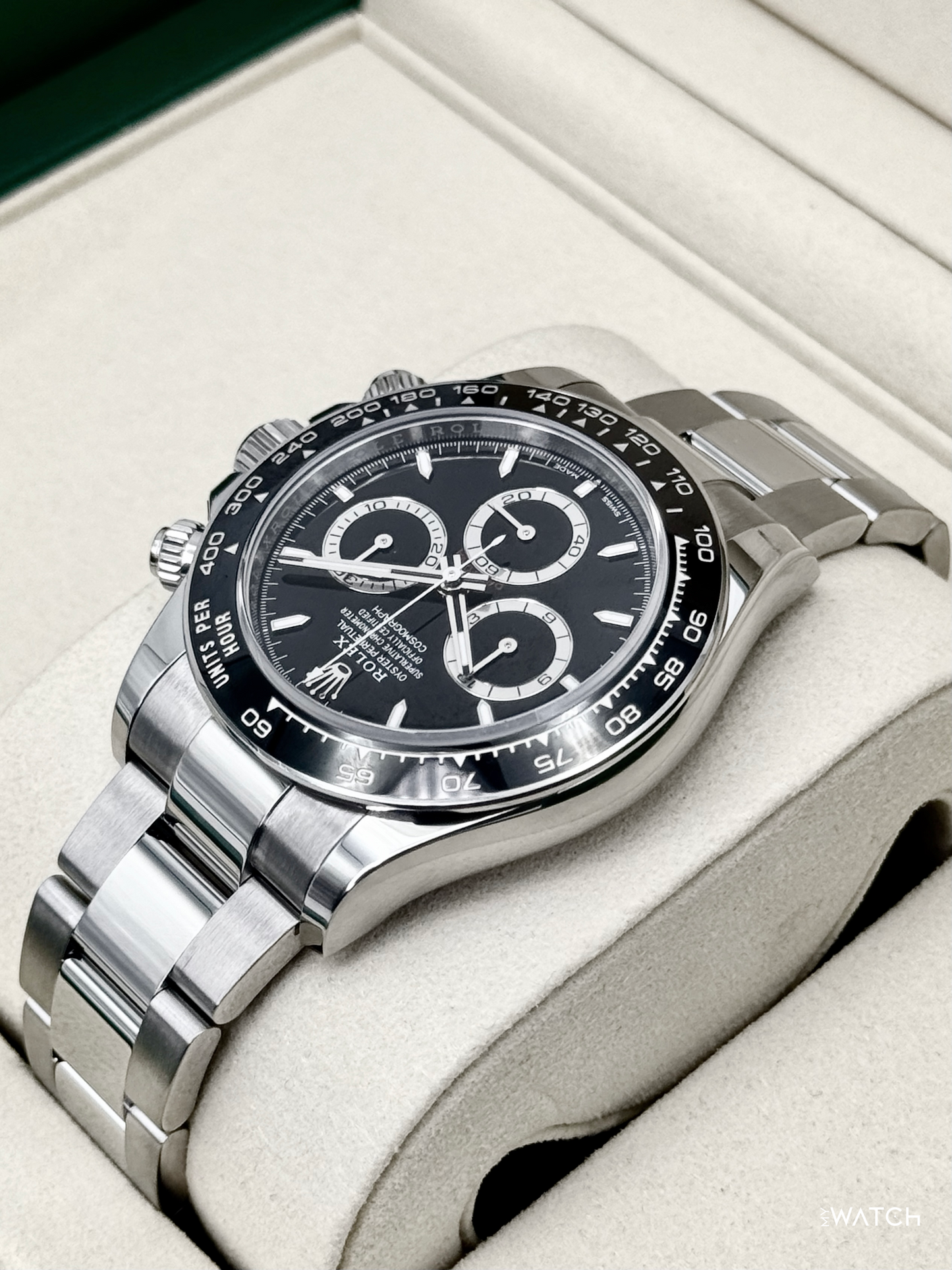 2026 Rolex Daytona 40mm 126500LN Stainless Steel Black Dial - MyWatchLLC