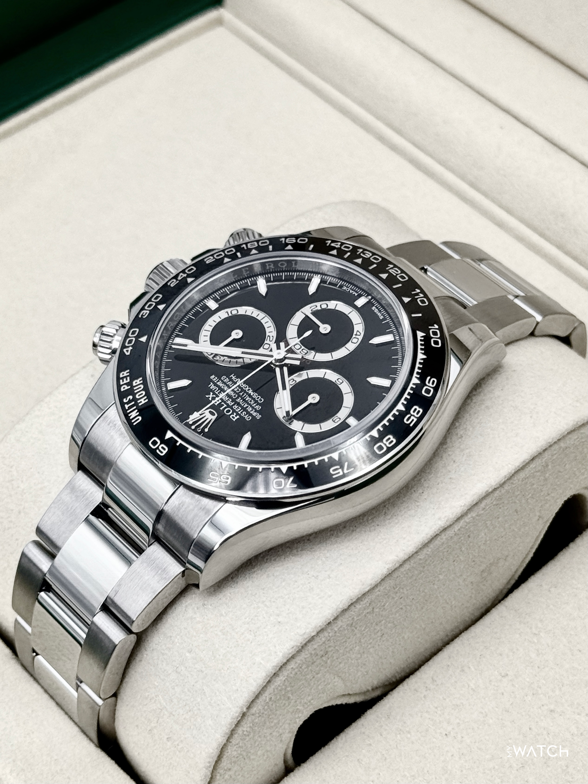 2026 Rolex Daytona 40mm 126500LN Stainless Steel Black Dial - MyWatchLLC