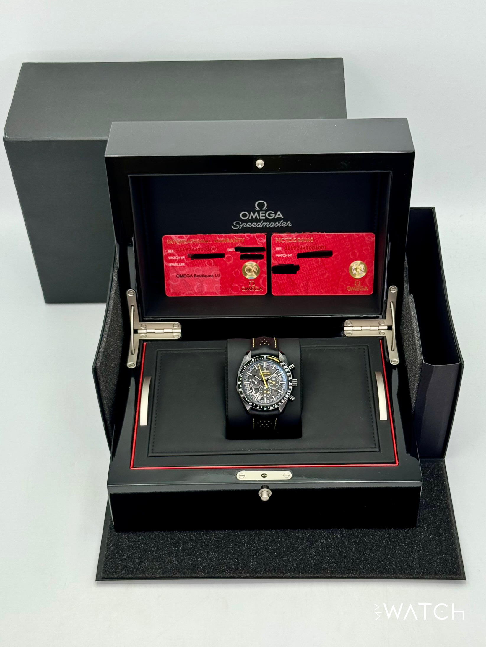 2021 Omega Speedmaster Dark Side Of The Moon 44.25mm Black Ceramic - MyWatchLLC
