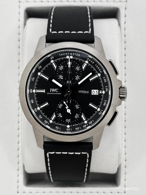 2018 IWC Ingenieur Chronograph Sport 44mm IW380901 Stainless Steel Black Dial