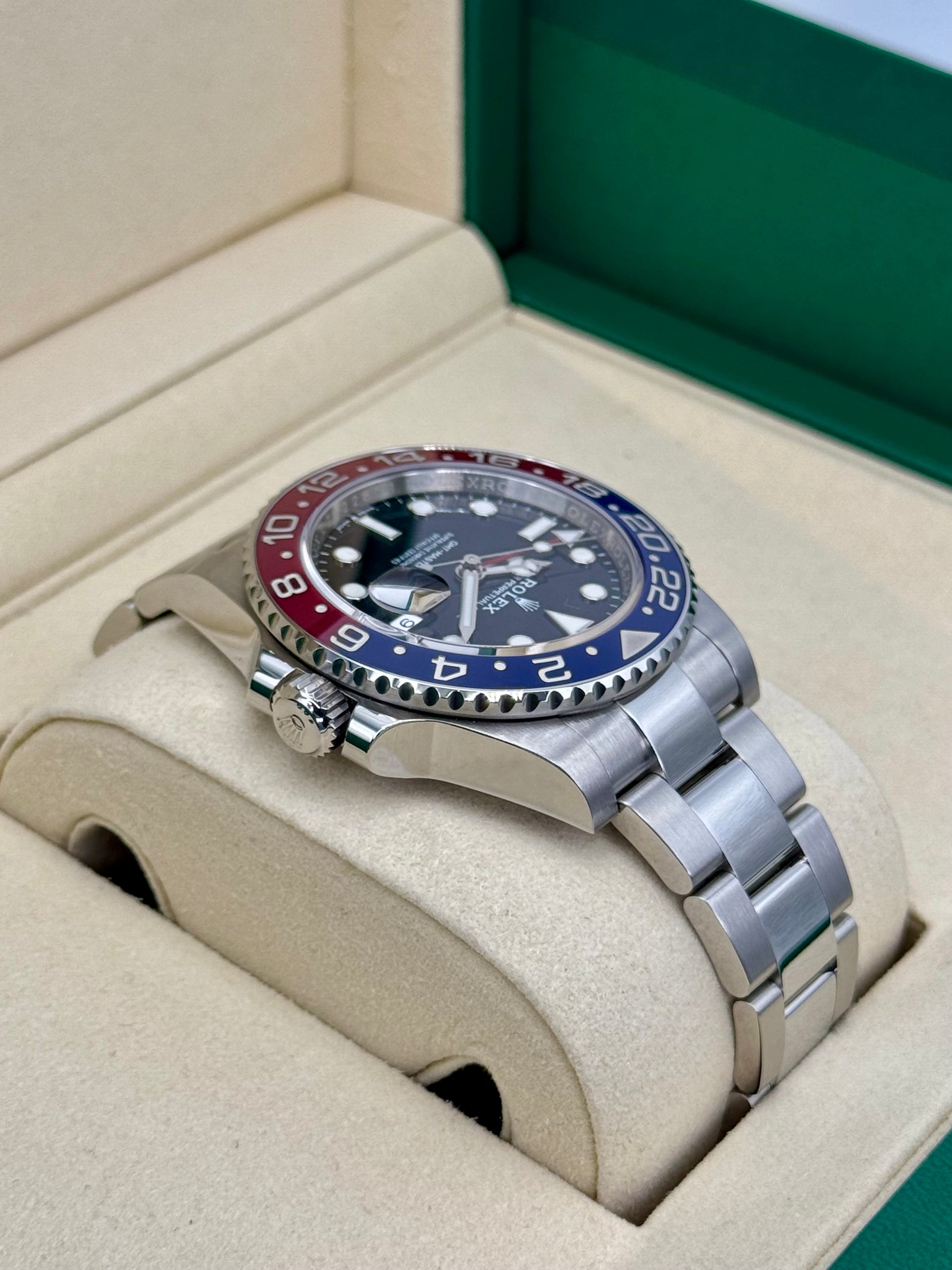 NEW 2025 Rolex GMT-Master II "Pepsi" 40mm 126710BLRO Oyster - MyWatchLLC