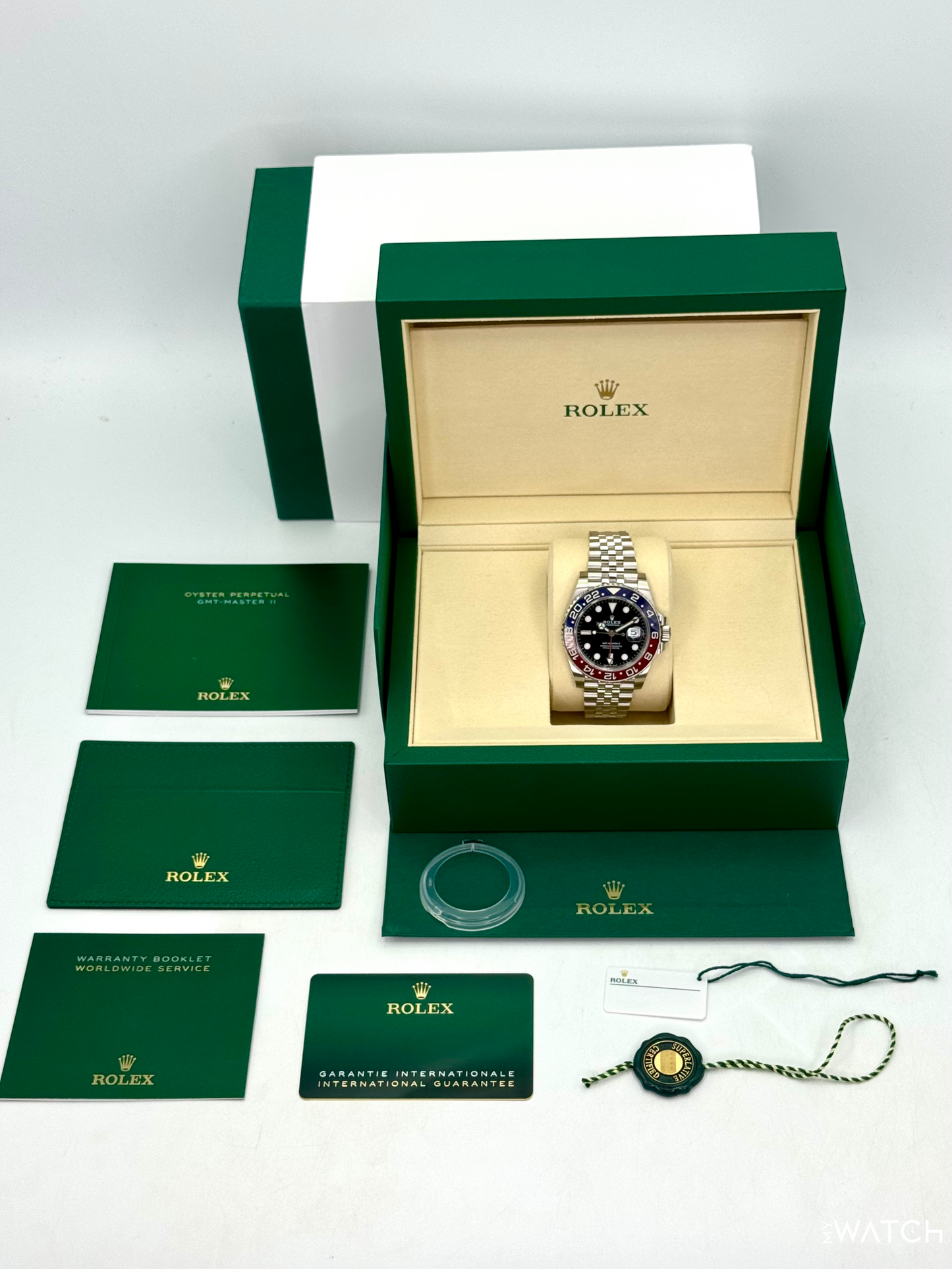 NEW 2026 Rolex GMT-Master II "Pepsi" 40mm 126710BLRO Jubilee (STICKERED) - MyWatchLLC