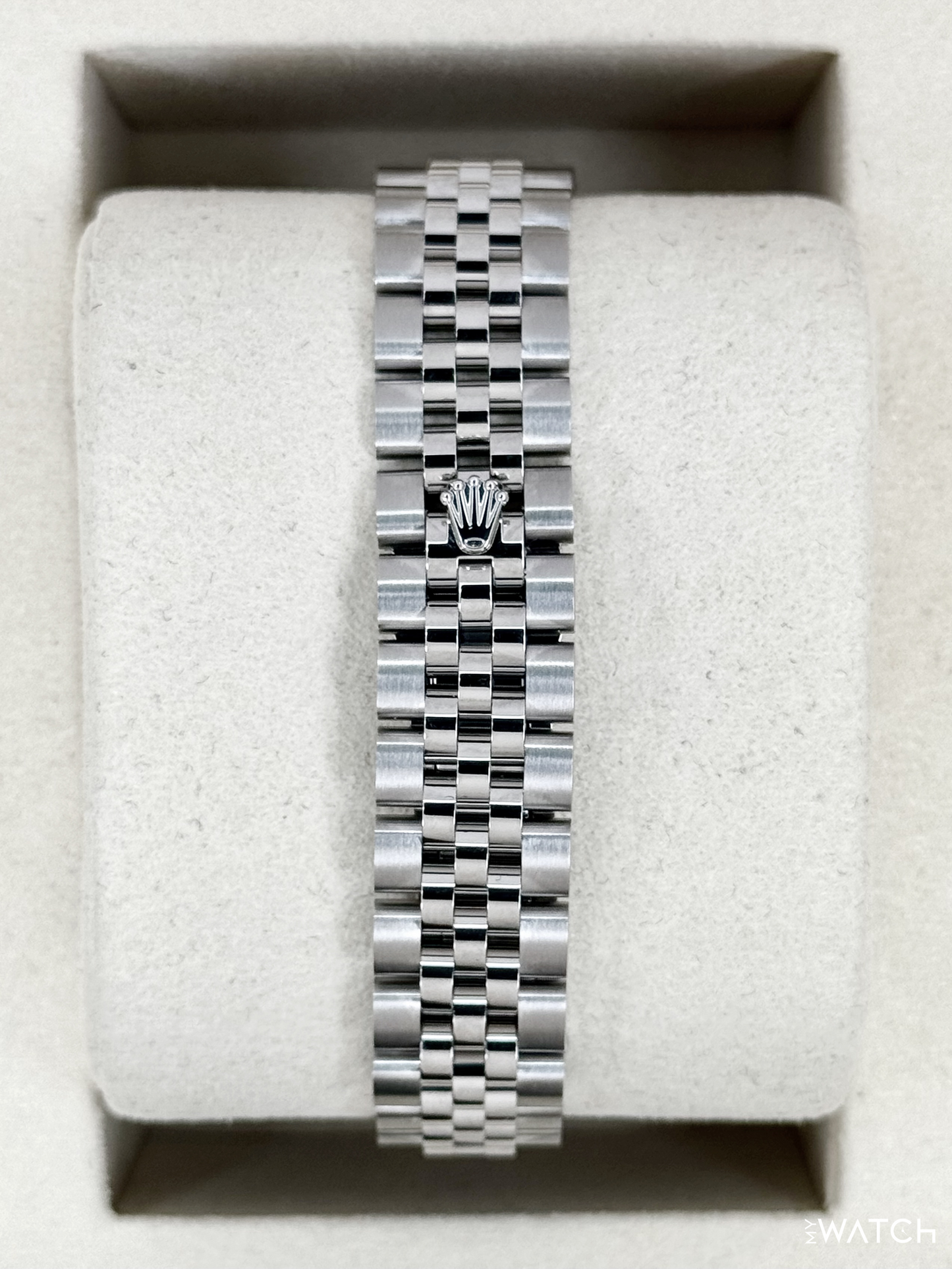 NEW 2025 Rolex Lady Datejust 28mm 279174 Stainless Steel Jubilee Silver Star Diamond Dial - MyWatchLLC