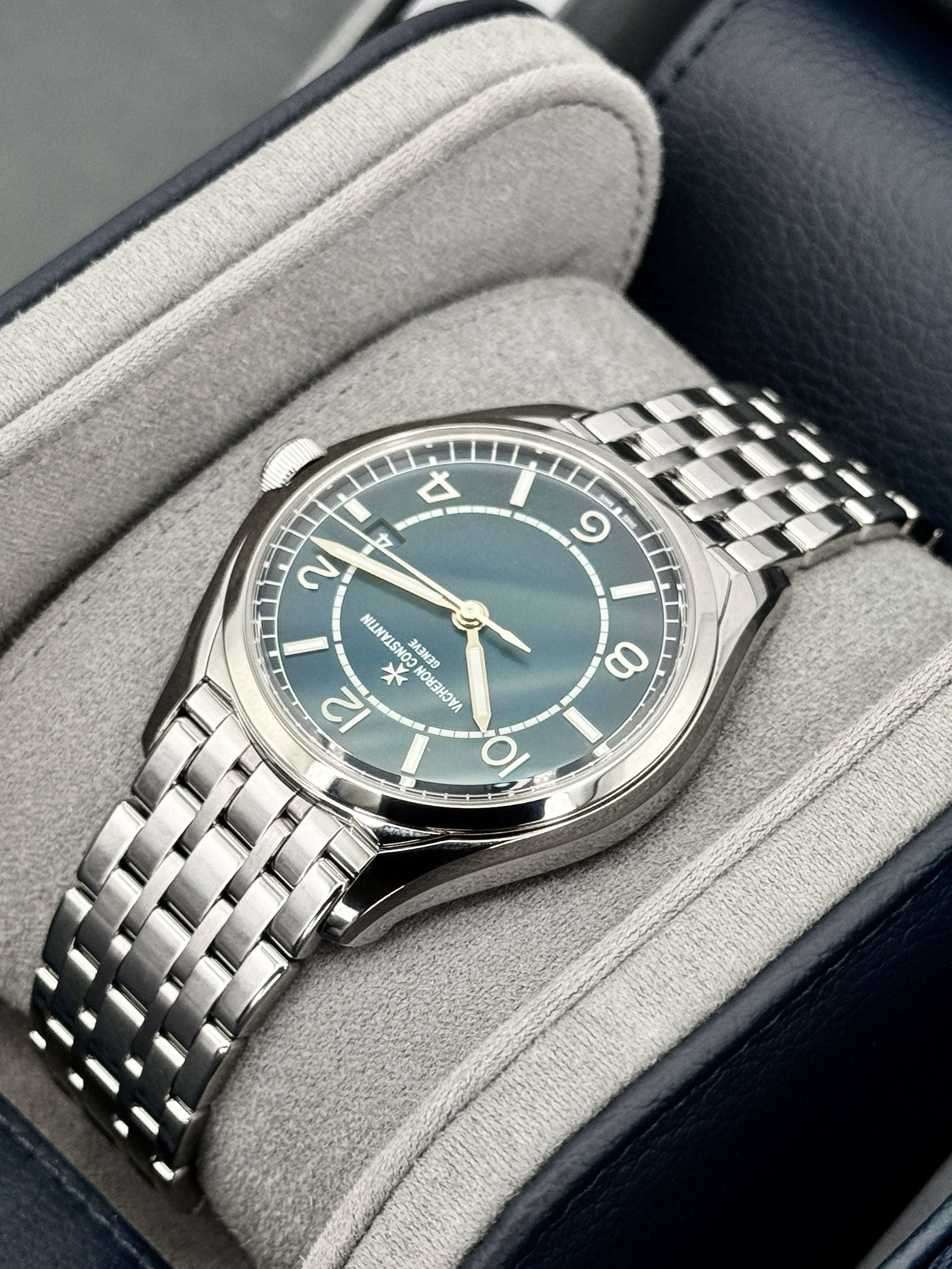 2026 Vacheron Constantin Fiftysix 40mm 4600E Stainless Steel Blue Dial