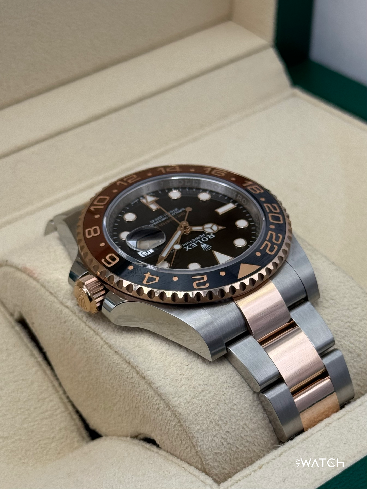 2020 Rolex GMT-Master II "Rootbeer" 40mm 126711CHNR Two-Tone - MyWatchLLC