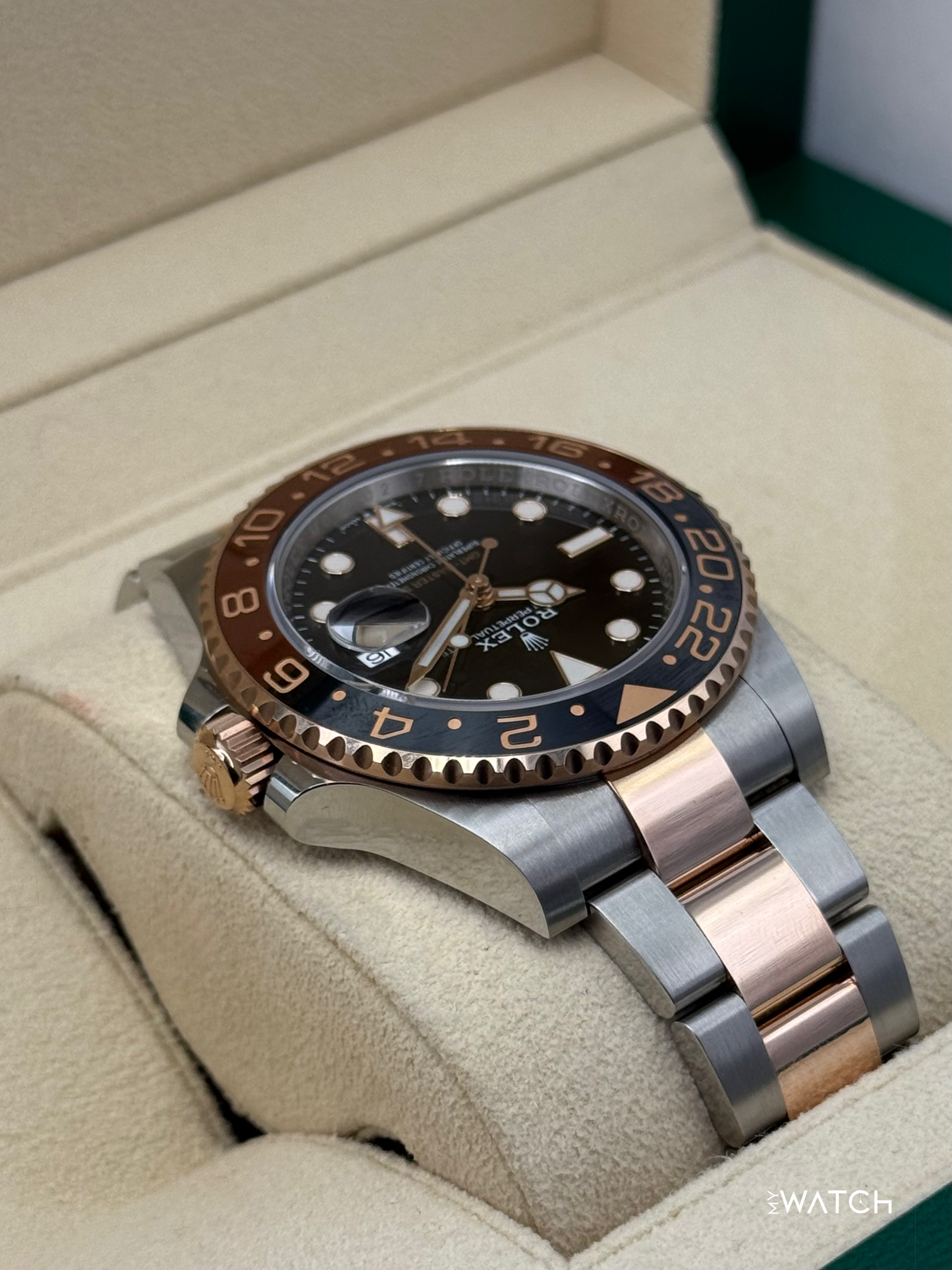 2020 Rolex GMT-Master II "Rootbeer" 40mm 126711CHNR Two-Tone - MyWatchLLC