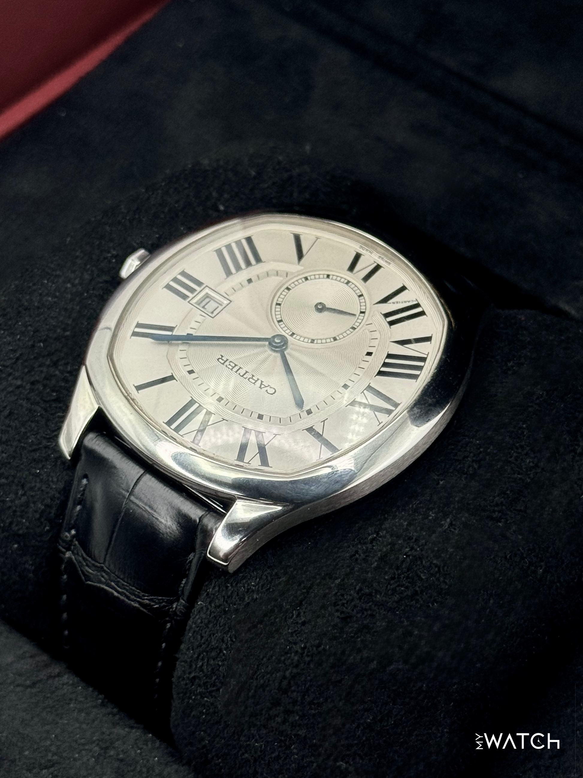 2020 Cartier Drive De Cartier 40mm WSNM0004 Stainless Steel White Dial - MyWatchLLC