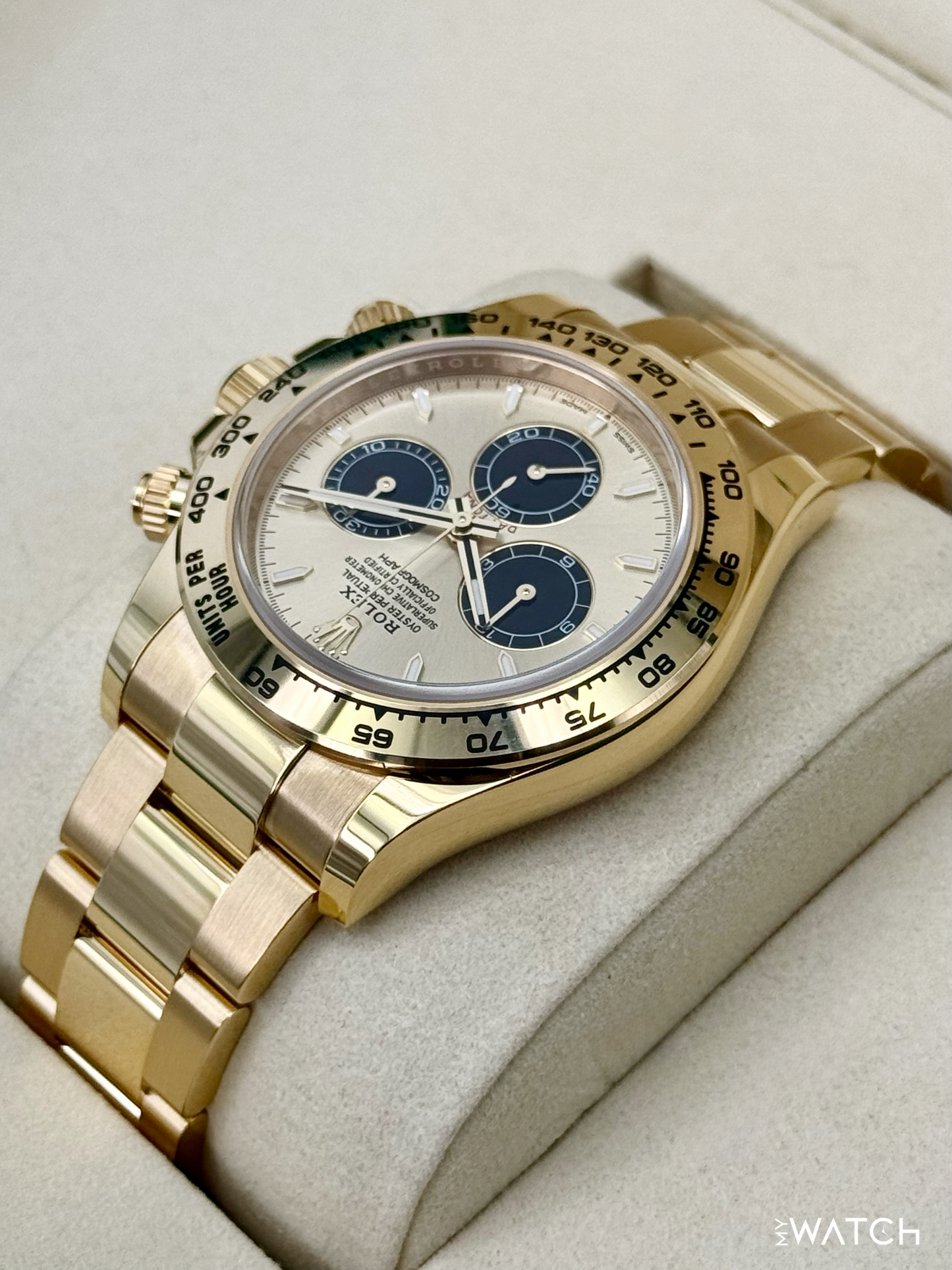 NEW 2026 Rolex Daytona 40mm 126508 18K Yellow Gold Champagne "Pikachu" Dial (STICKERED) - MyWatchLLC