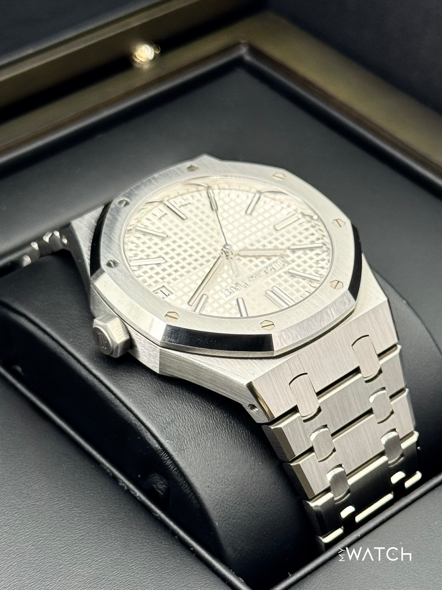 NEW 2022 Audemars Piguet  Royal Oak  41mm 15510ST Stainless Steel White Dial