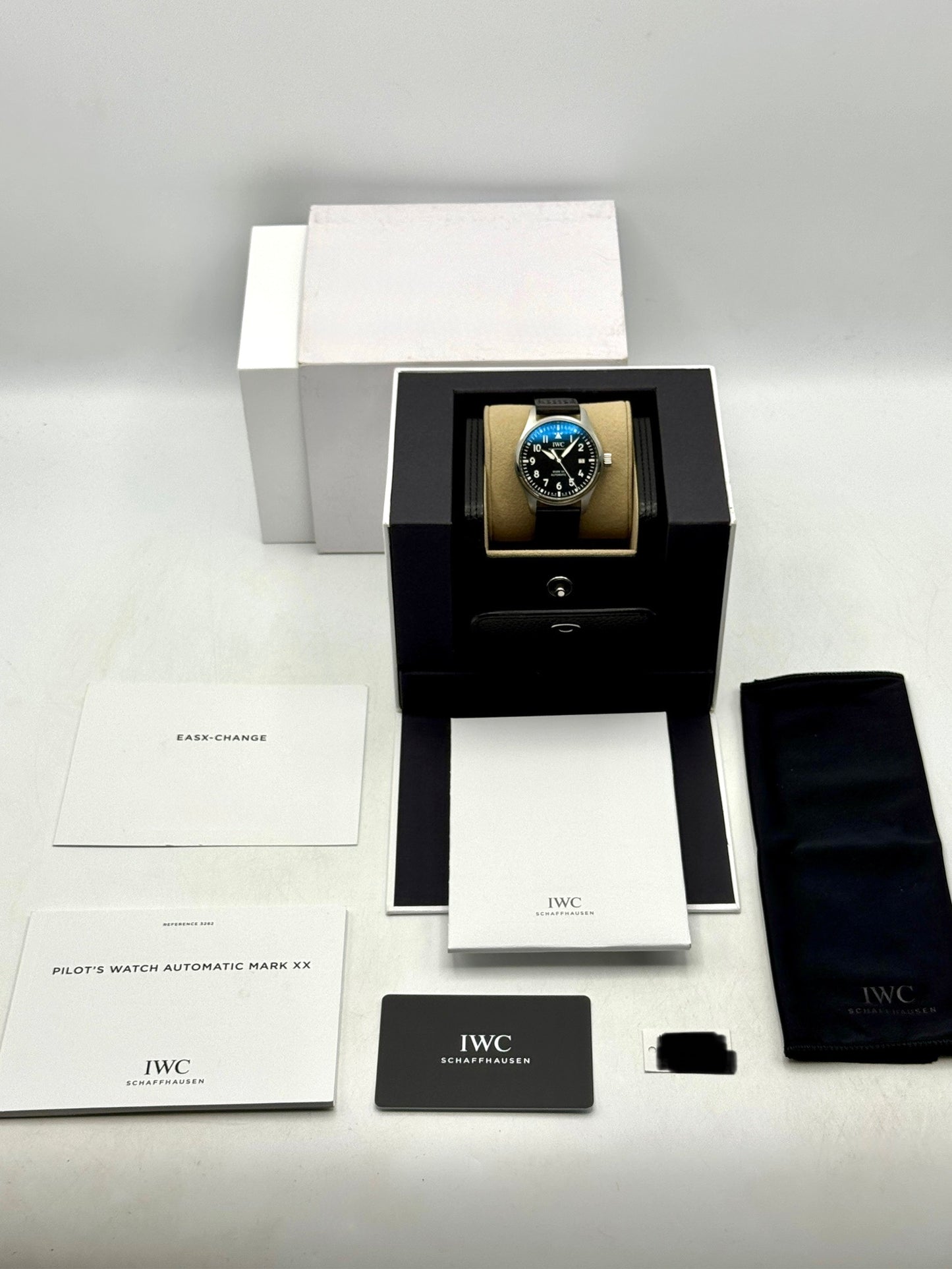 2026 IWC Pilot's Watch Mark XX 40mm IW328201 Stainless Steel Black Dial
