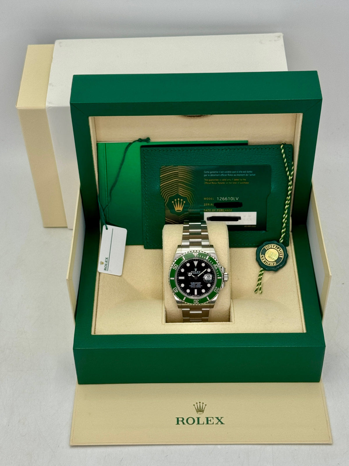 2024 Rolex Submariner Starbucks 41mm 126610LV Black Dial