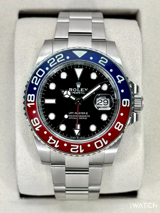 NEW 2025 Rolex GMT-Master II "Pepsi" 40mm 126710BLRO Oyster
