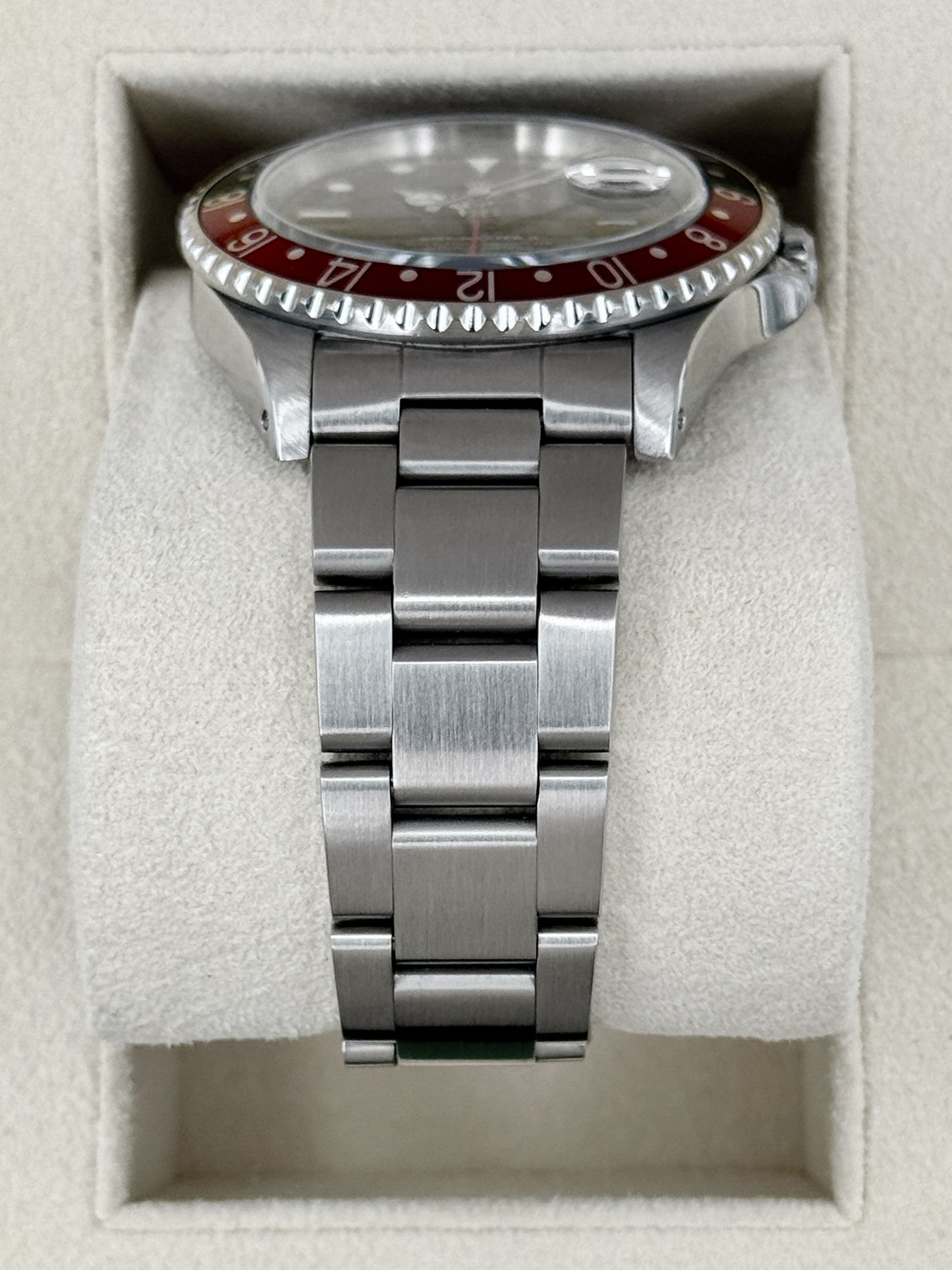 1991 Rolex GMT Master II "Coke" 40mm 16710 Stainless Steel Oyster Black Dial