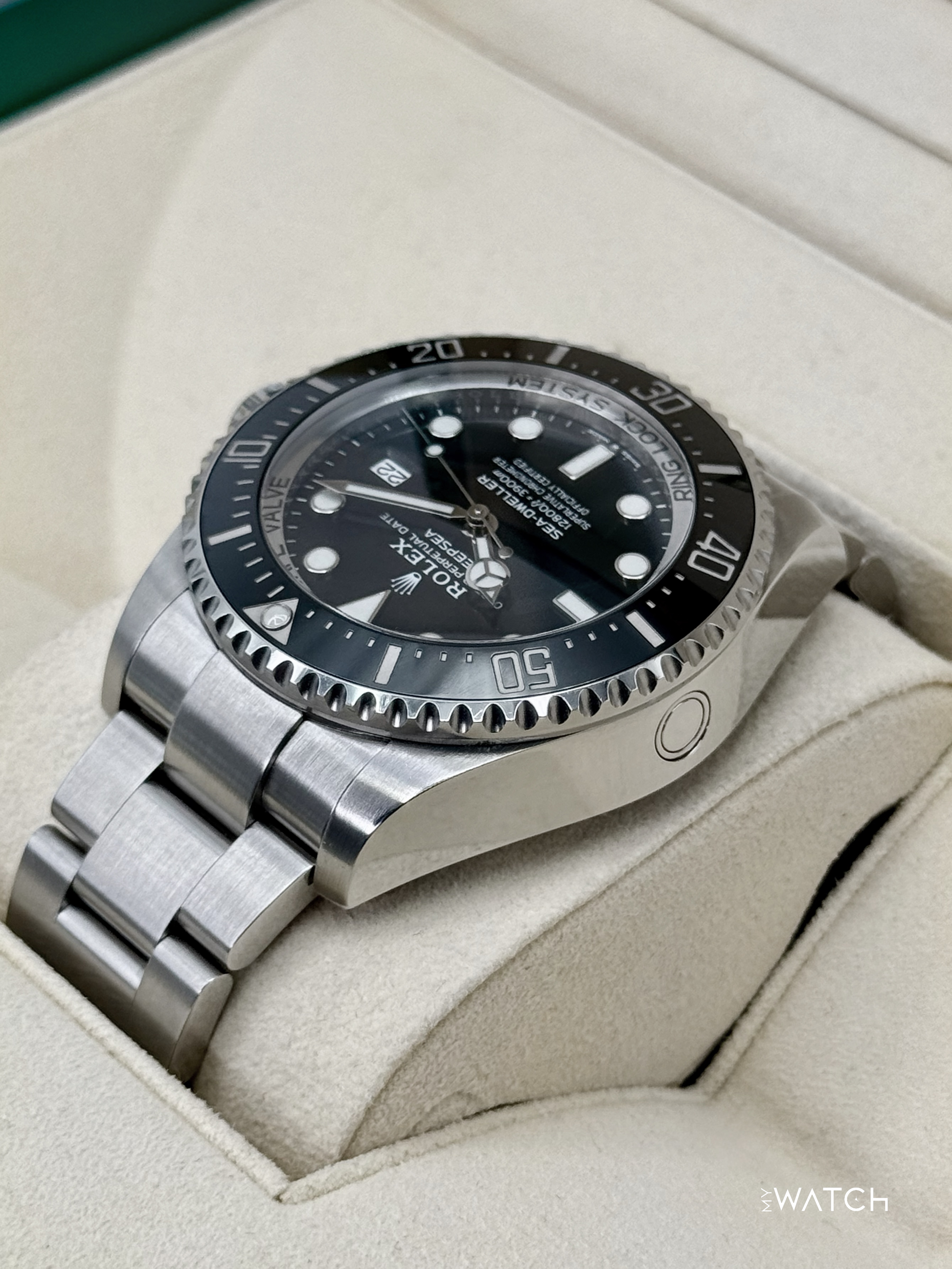 2019 Rolex Deepsea 44mm 126660 Stainless Steel Black Dial - MyWatchLLC