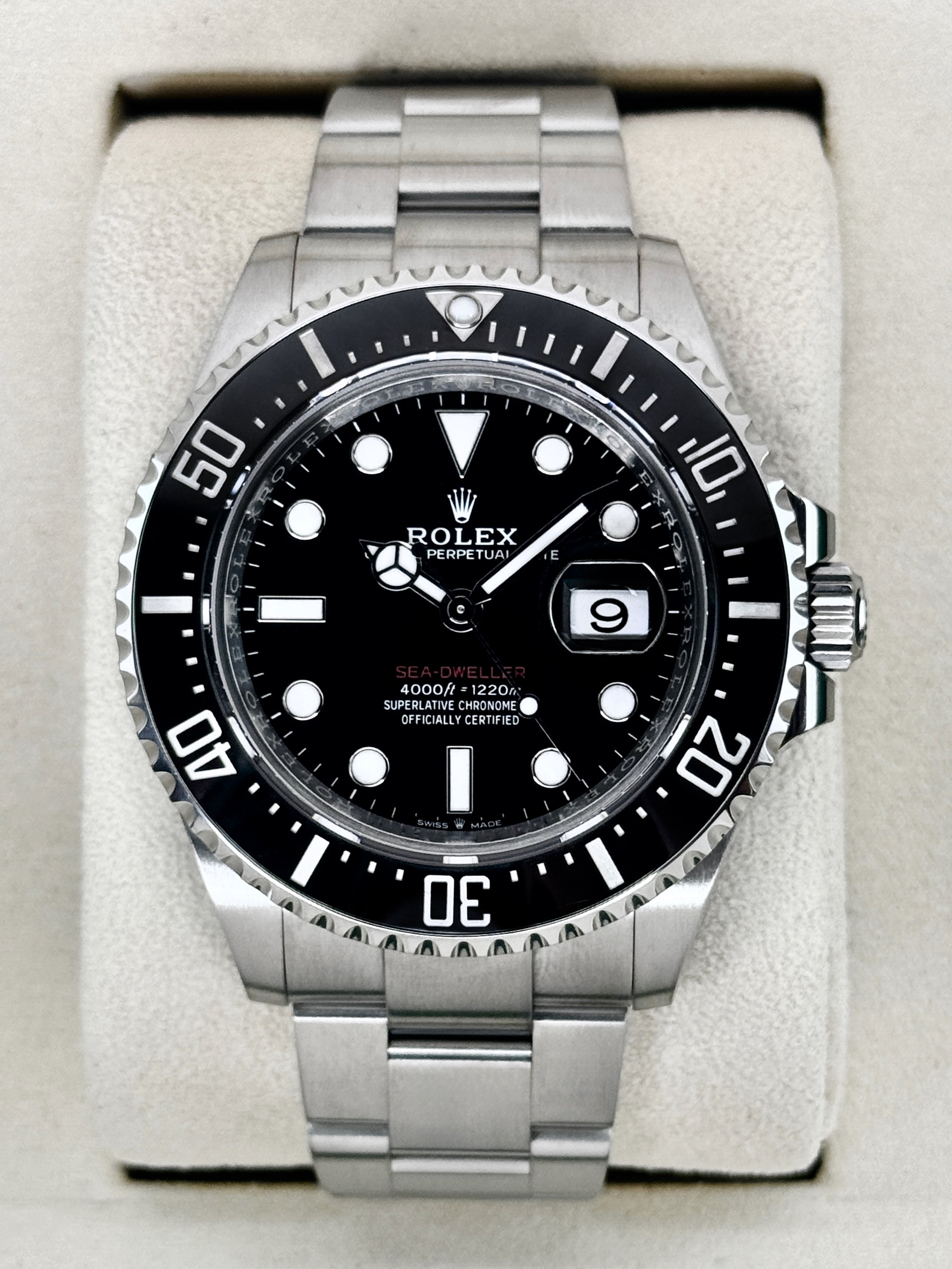 2005 Rolex Sea-Dweller 40mm 16600 Stainless Steel Black Dial