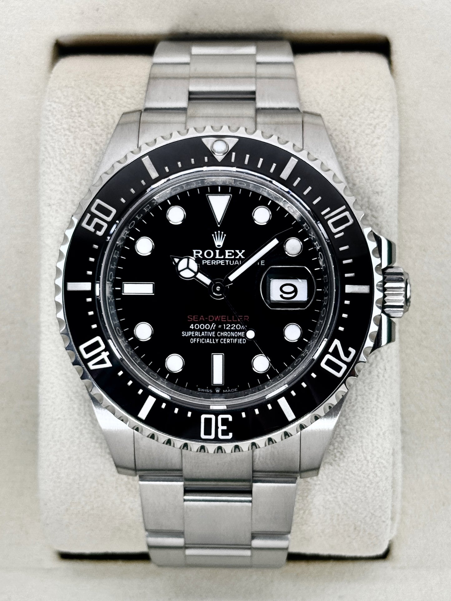 2025 Rolex Sea-Dweller 43mm 126600 Black Dial